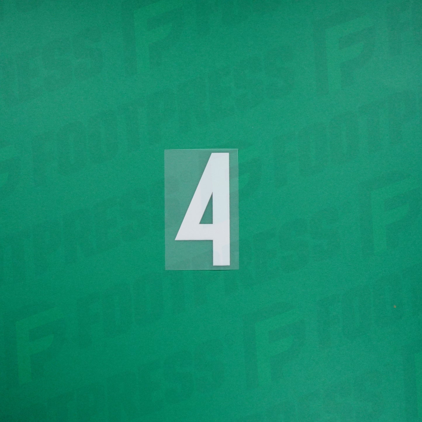 Flocado Oficial - Francia, Pequeño Número 4, 2016, Casa, Blanco