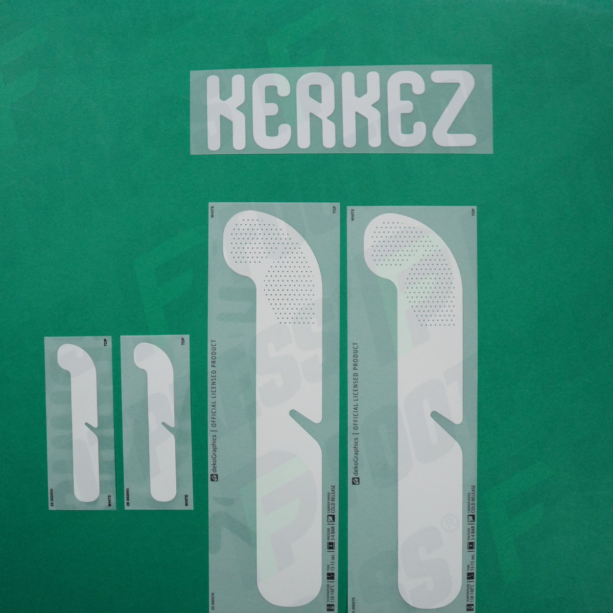 Flocage Officiel - Hongrie, Kerkez, 2026, Home, Blanc