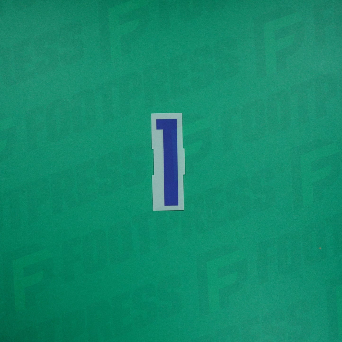 Flocage Officiel - France, Petit Chiffre 1, 2020, Away, Bleu