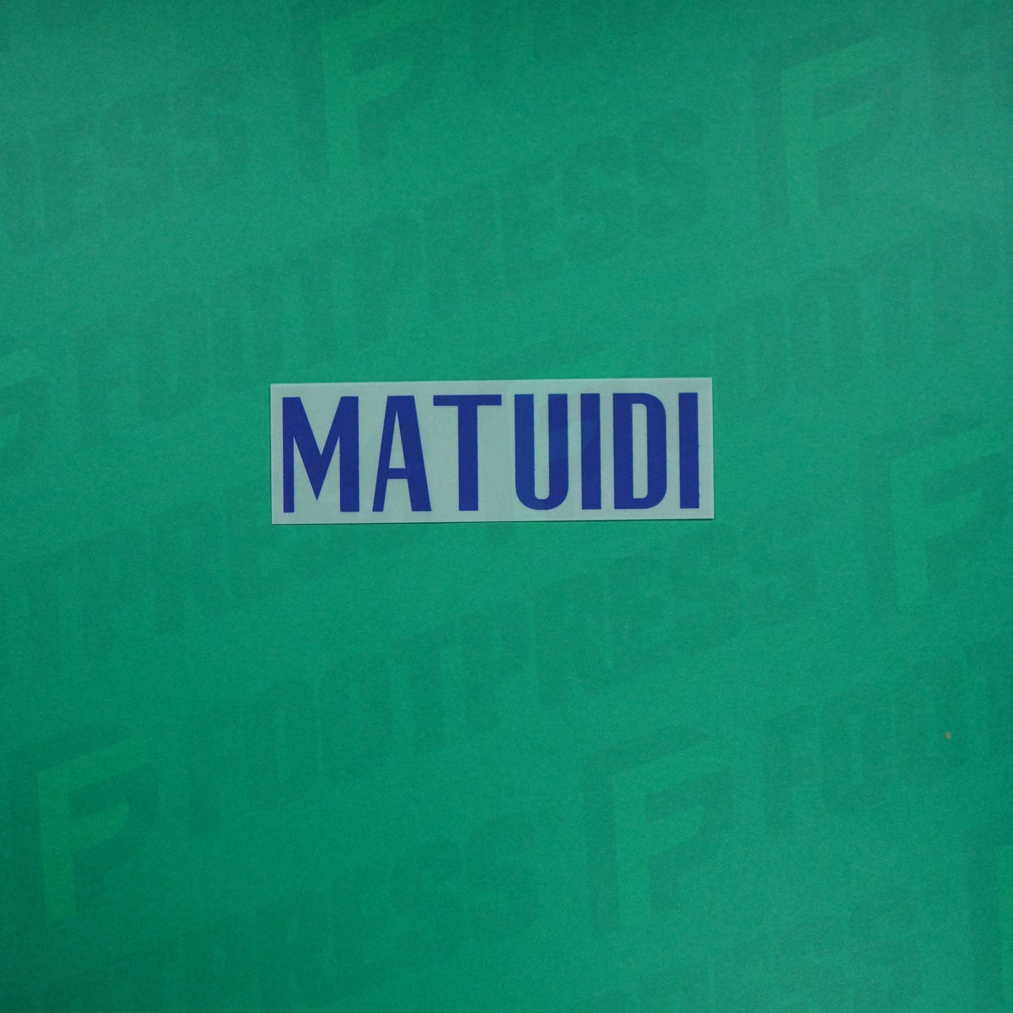 Flocage Officiel - France ENFANT, Matuidi, 2020, Away JUNIOR, Bleu