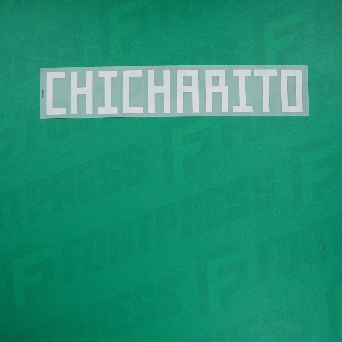 Flocado Oficial - México, Chicharito, 2018, Casa, Blanco