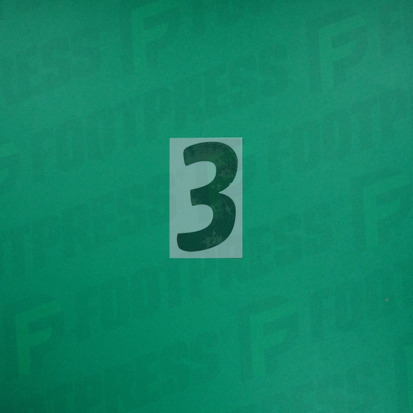 Flocado Oficial - Puma, Pequeño Número 3, 2010, Verde