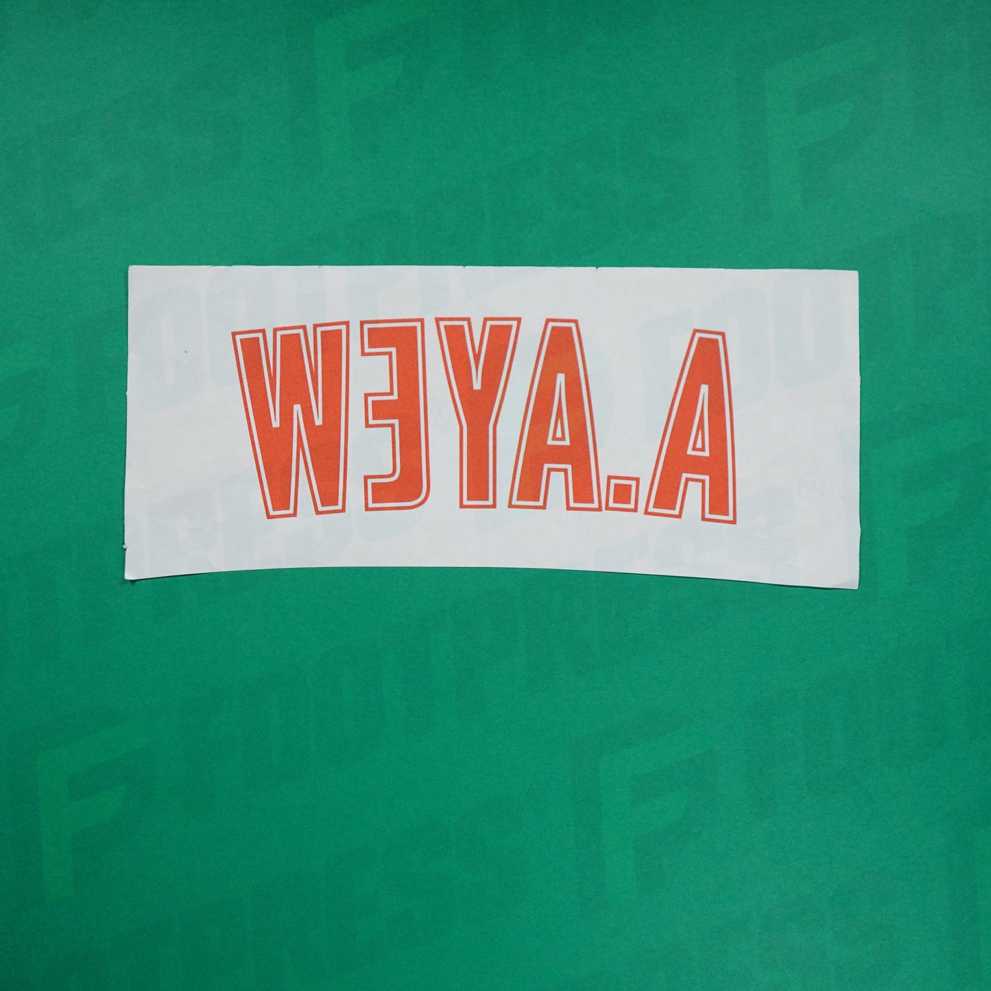 Flocado Oficial - Olympique de Marseille, A. Ayew, Tercera, Naranja (OM)