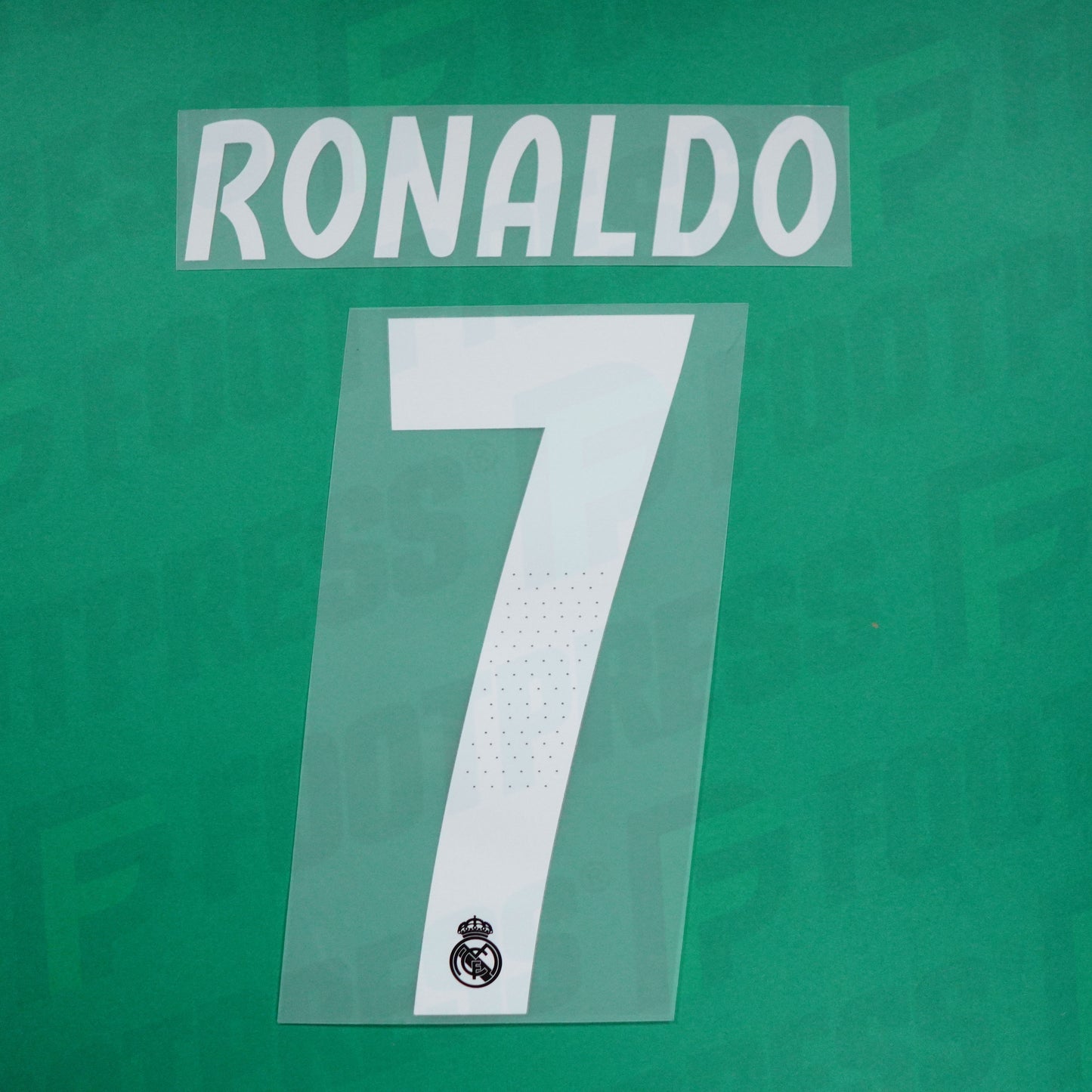 Flocage Officiel - Real Madrid, Ronaldo, 2018/2019, Away, Blanc