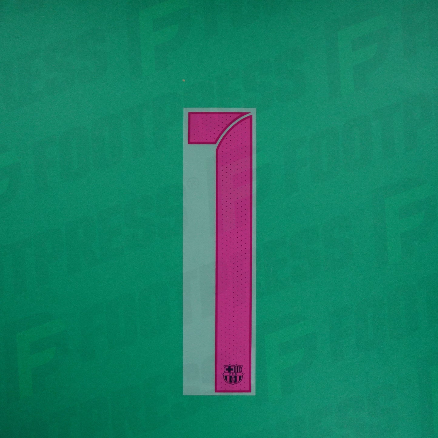 Flocado Oficial - FC Barcelona, Números Grandes 10, 2016/2017, Segunda, Rosa