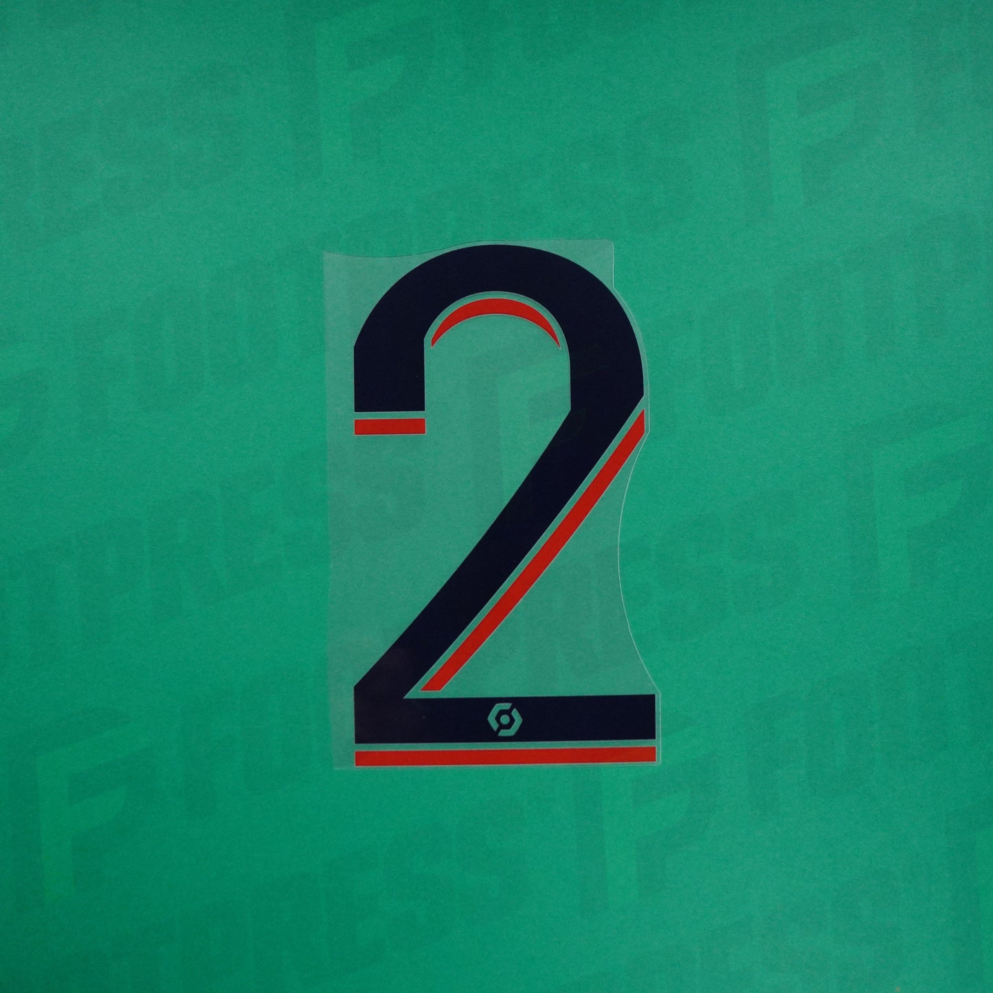 Flocado Oficial - Paris Saint-Germain, Gran Número 2, 2021/2022, Cuarto, Azul