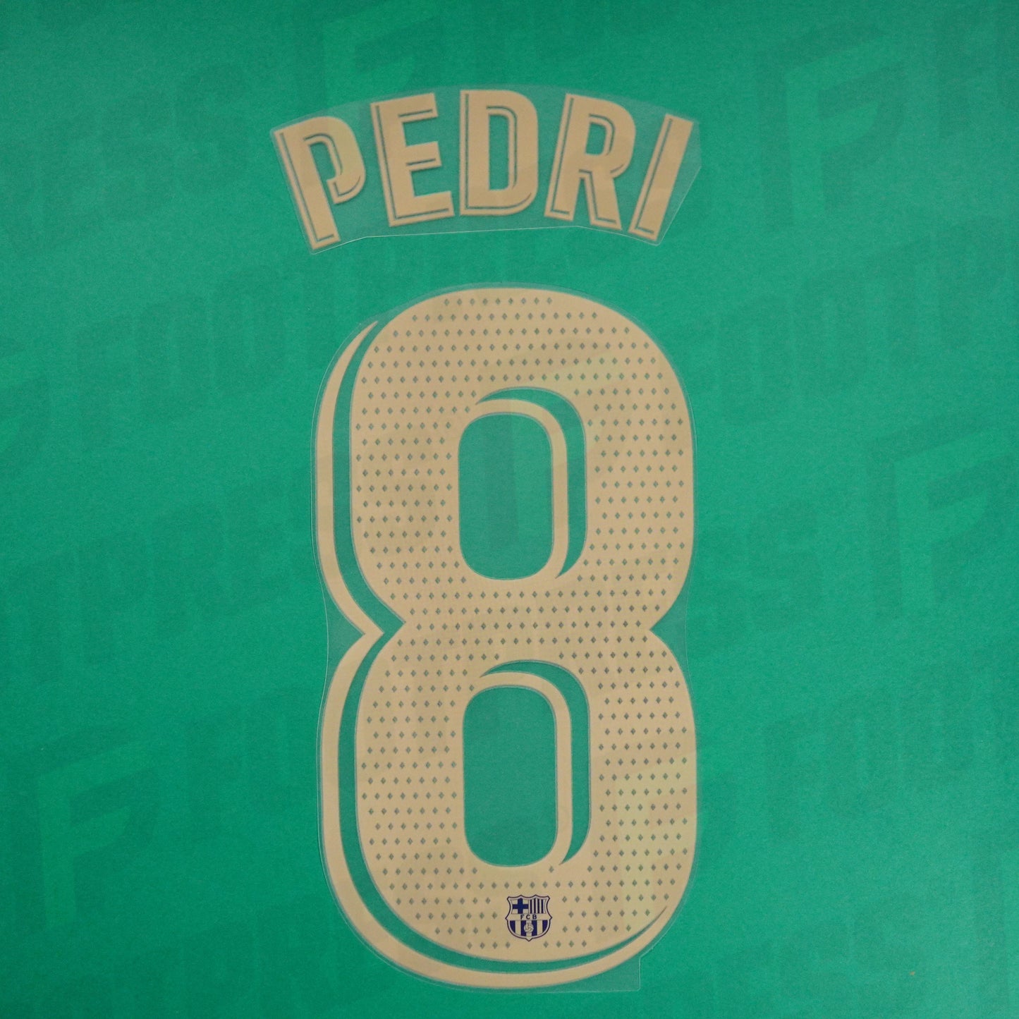 Flocage Officiel - Fc Barcelone, Pedri, 2022/2023, Liga, Doré