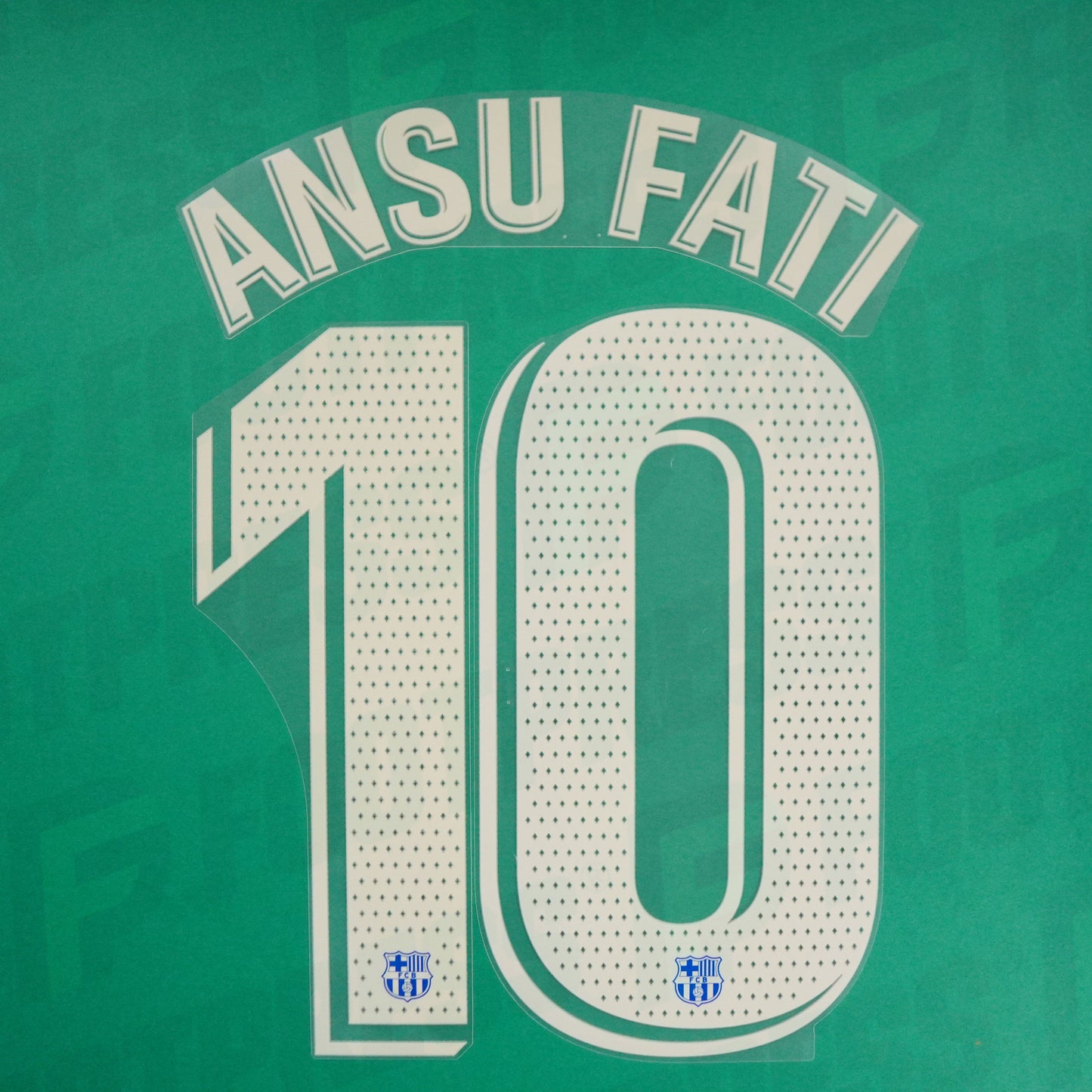 Flocage Officiel - FC Barcelone, Ansu Fati, 2021/2022, Home, Crème