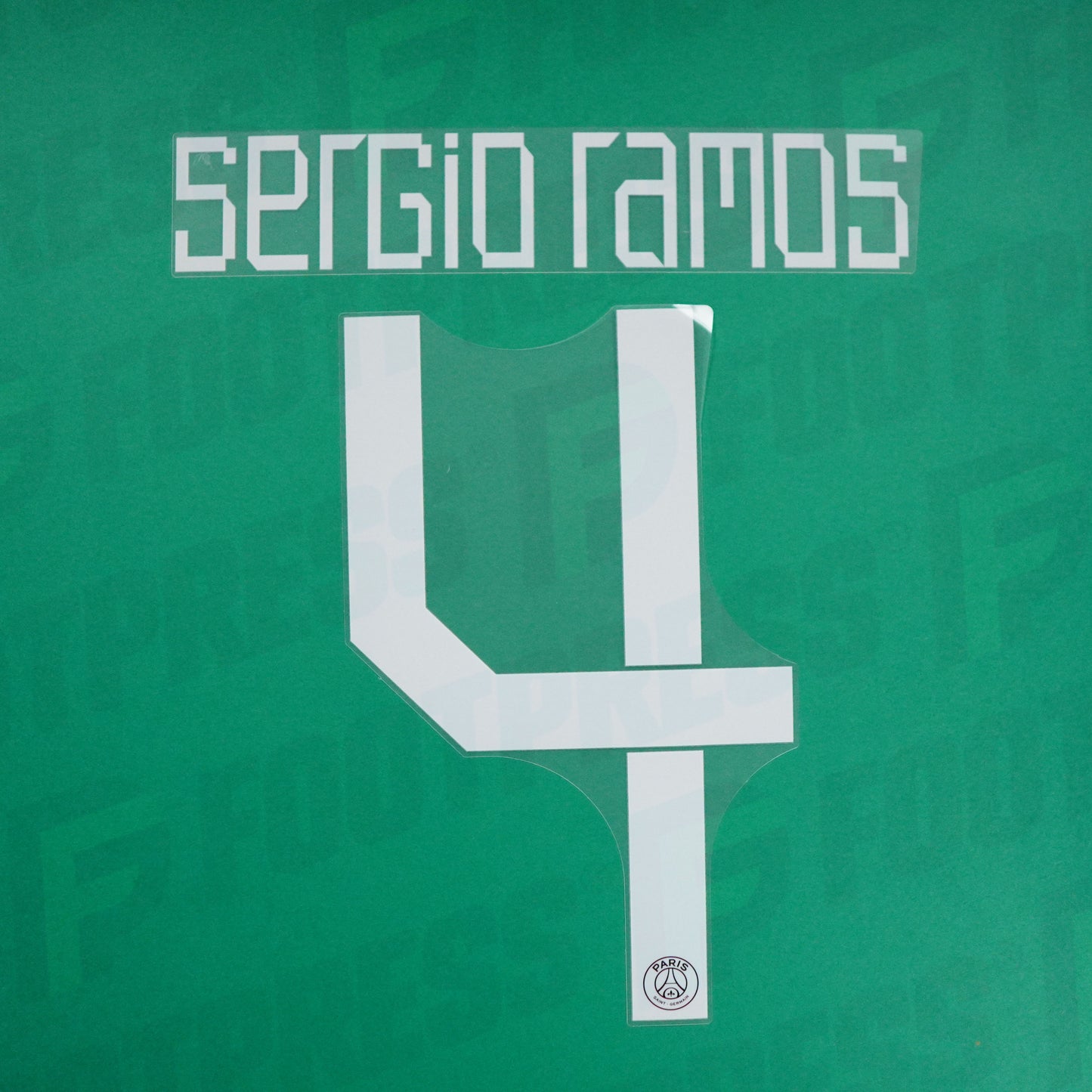 Flocado Oficial - Paris Saint-Germain, Sergio Ramos, 2021/2022, Tercera CL, Blanco (PSG)