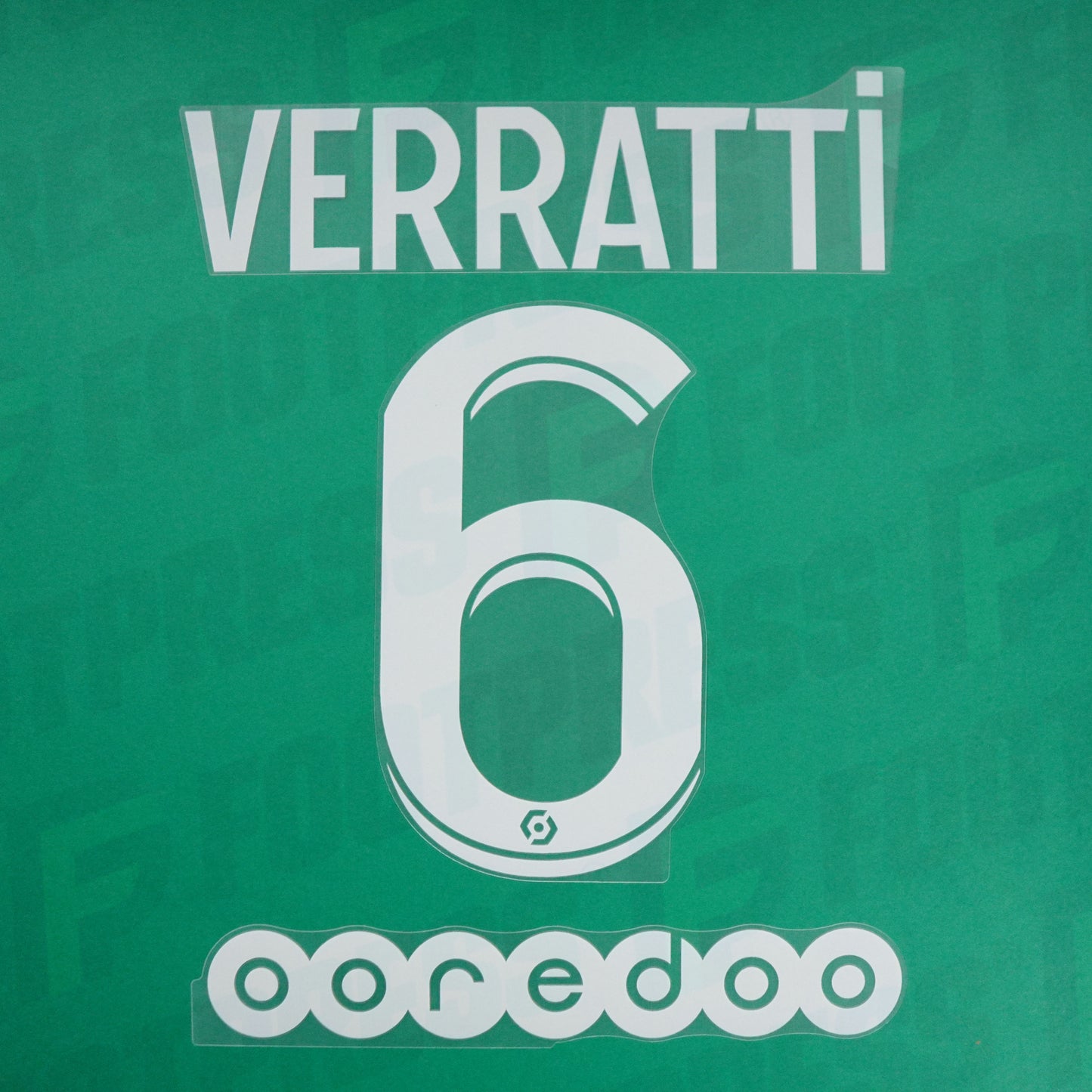 Official Nameset - Paris Saint-Germain, Verratti, 2021/2022, Home/Third, White (PSG)