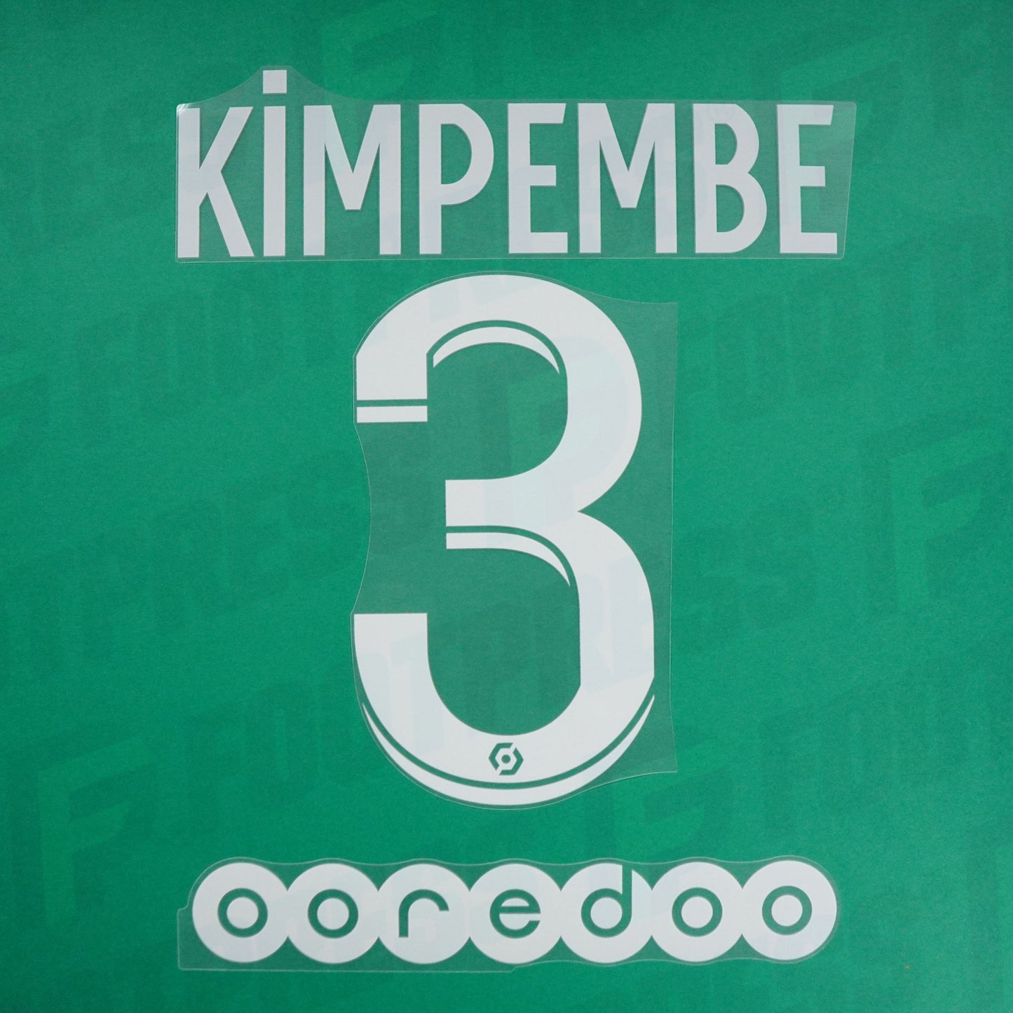 Flocado Oficial - Paris Saint-Germain, Kimpembe, 2021/2022, Local Ligue 1, Blanco (PSG)