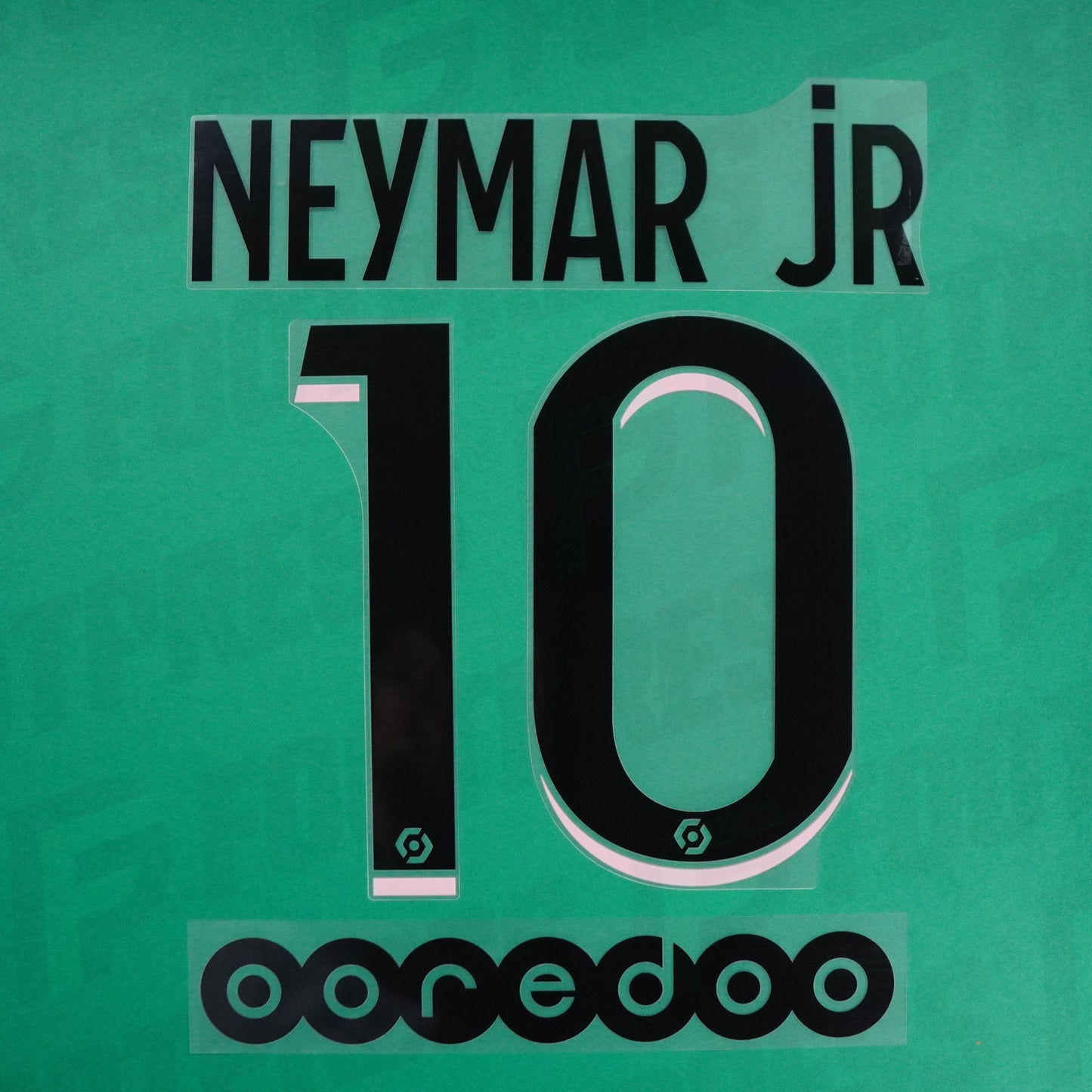 Flocado Oficial - Paris Saint-Germain, Neymar JR, 2021/2022, Visitante, Negro/Rosa (PSG)