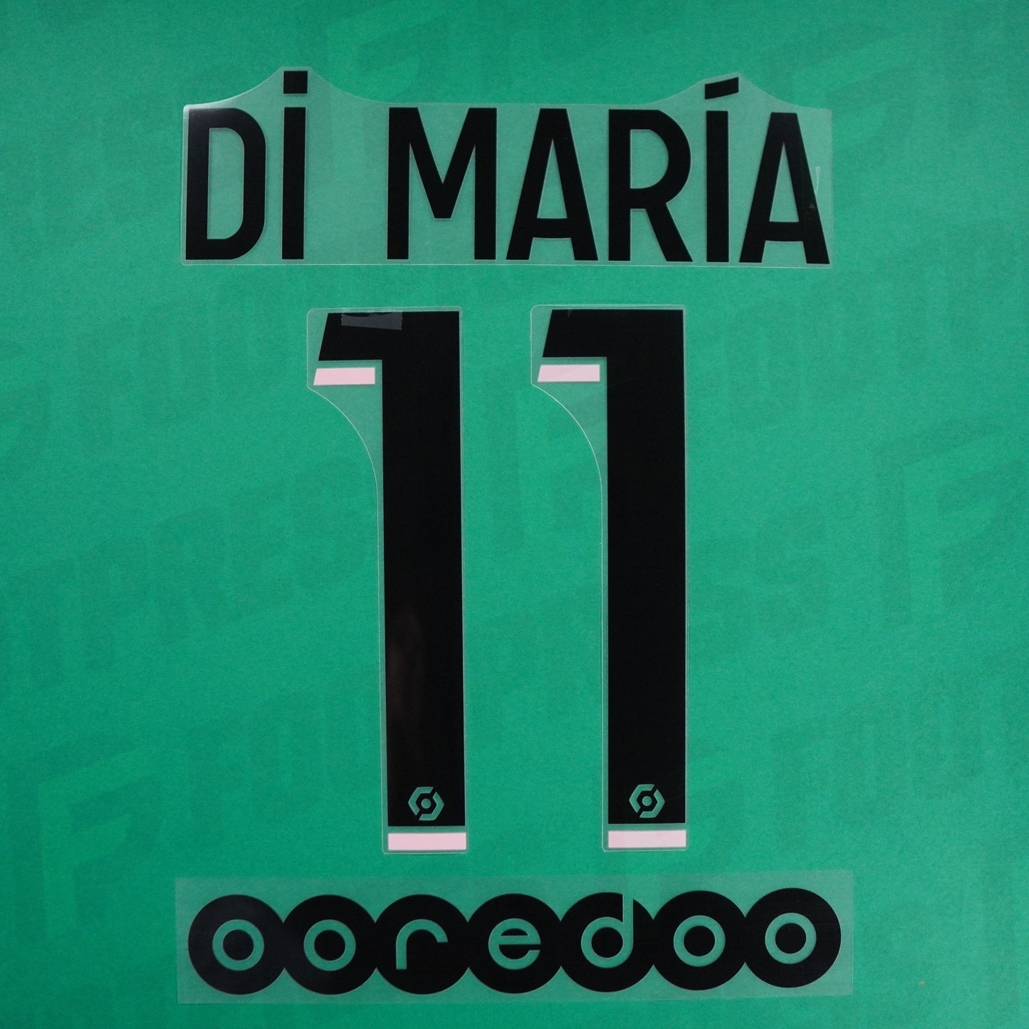 Flocado Oficial - Paris Saint-Germain, Di Maria, 2021/2022, Visitante, Negro/Rosa (PSG)