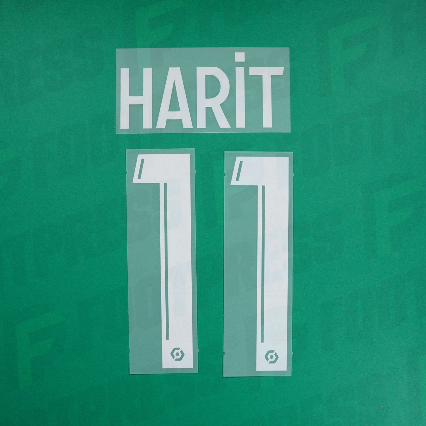 Flocage Officiel - Olympique de Marseille, Harit, 2023/2024, Away, Blanc