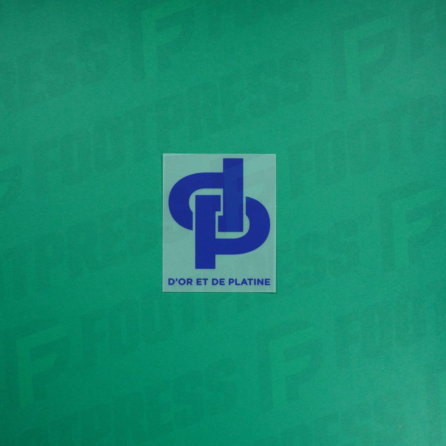 Flocage Officiel - Olympique de Marseille, D'or et de platine, (Grand), 2023/2024, Home