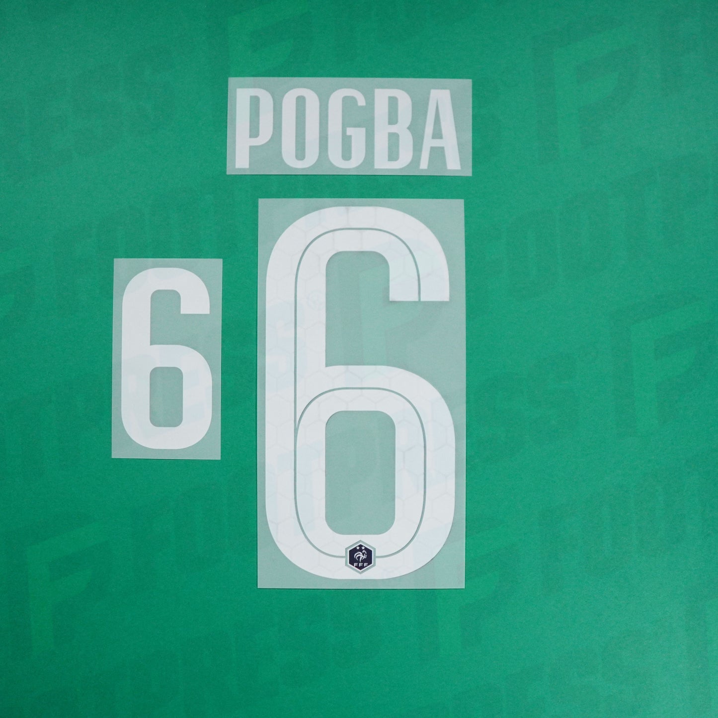 Flocage Officiel - France ENFANT, Pogba, 2020, Home JUNIOR, Blanc