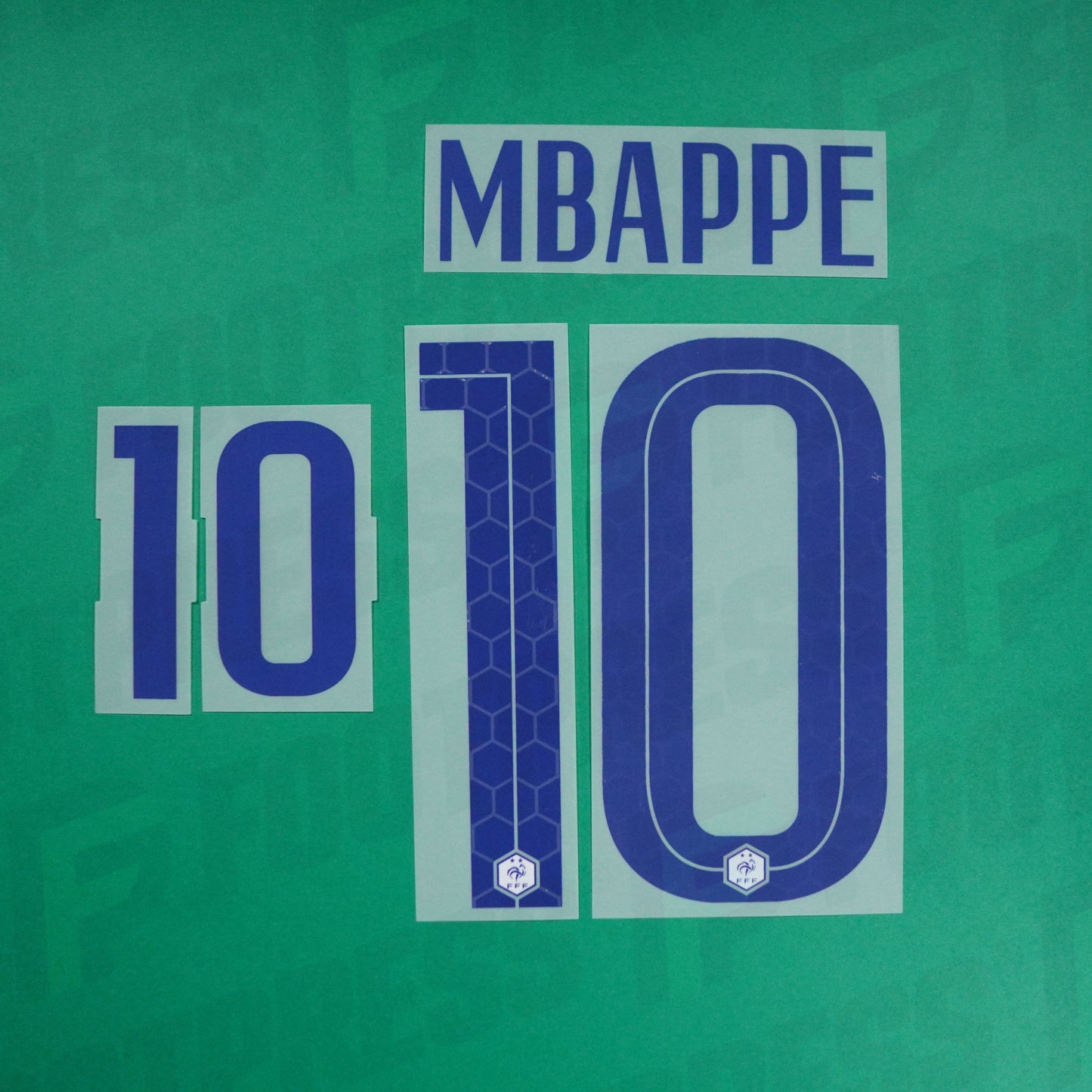 Flocado Oficial - Francia NIÑO, Mbappé, 2020, Visitante JUNIOR, Azul