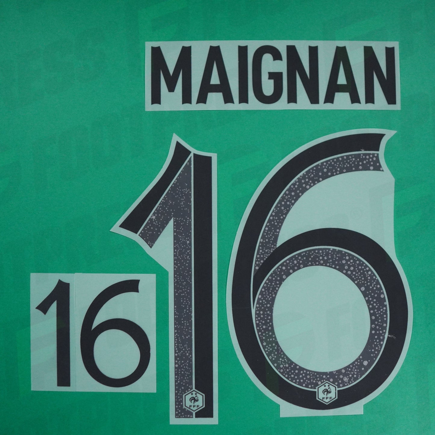 Flocage Officiel - France, Maignan, 2022, Gardien, Noir