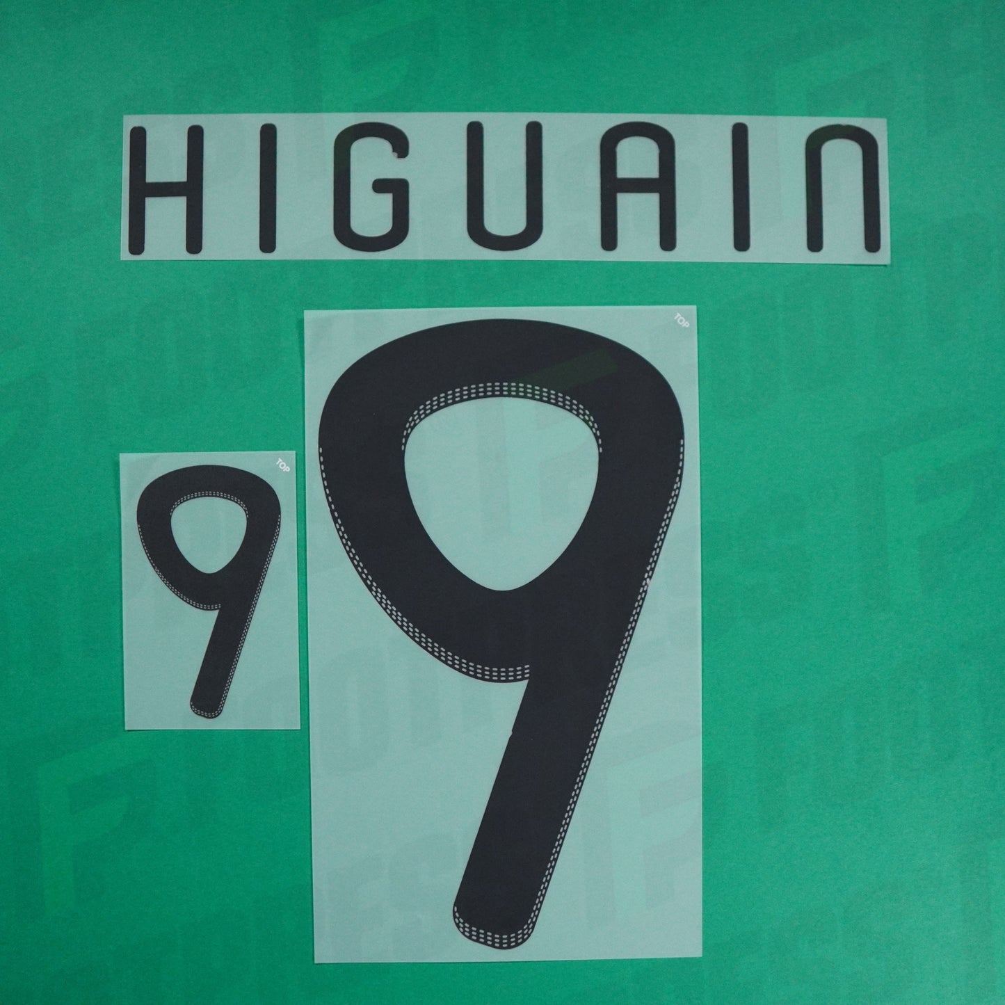 Flocage Officiel - Argentine, Higuain, WC 2010, Home, Noir