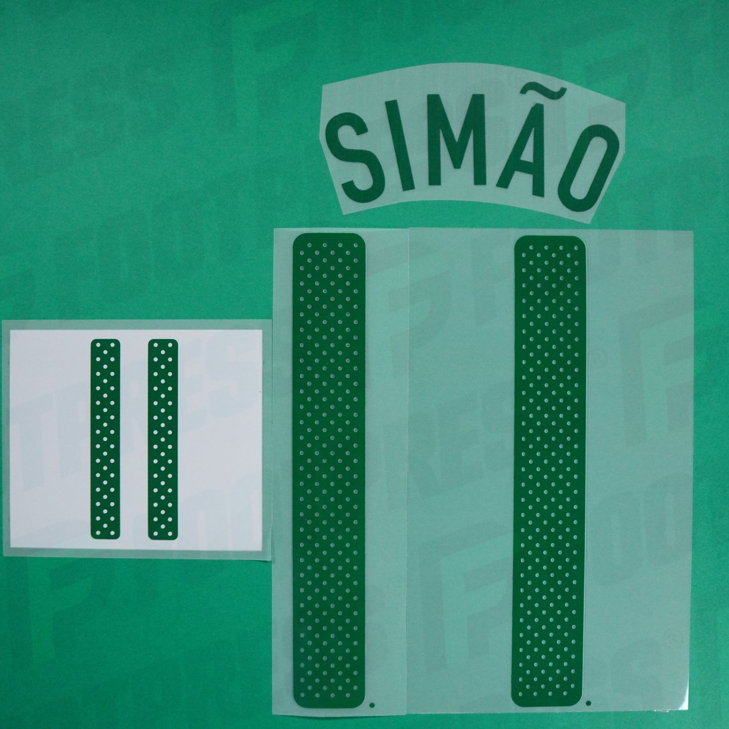 Flocage Officiel - Portugal , Simão, 2008, Away, Vert