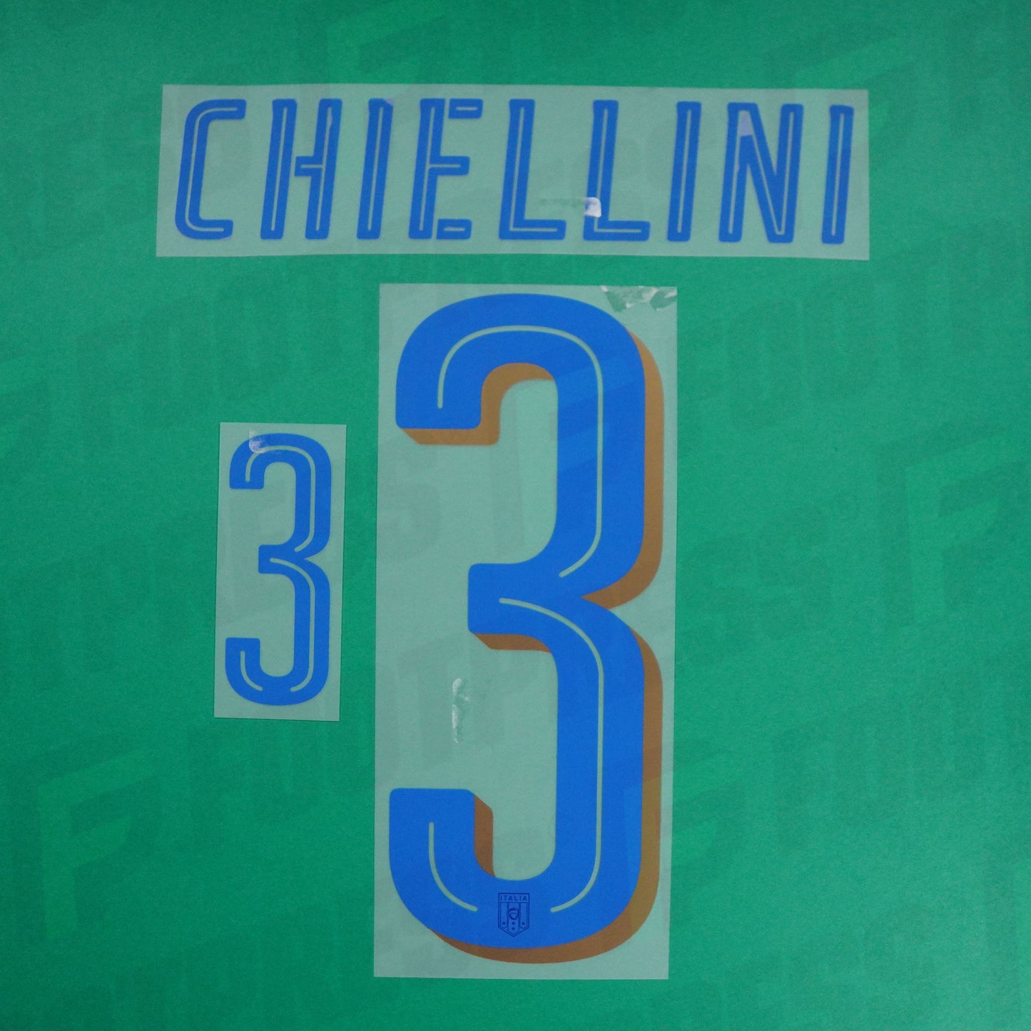 Rebaño Oficial - Italia, Chiellini, Eurocopa 2016, Visitante, Azul