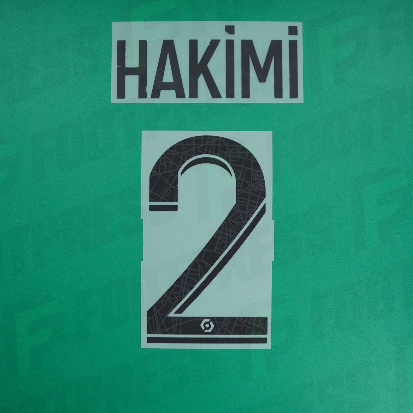 Flocado Oficial - Paris Saint-Germain, Hakimi, 2022/2023, Visitante, Negro (PSG)