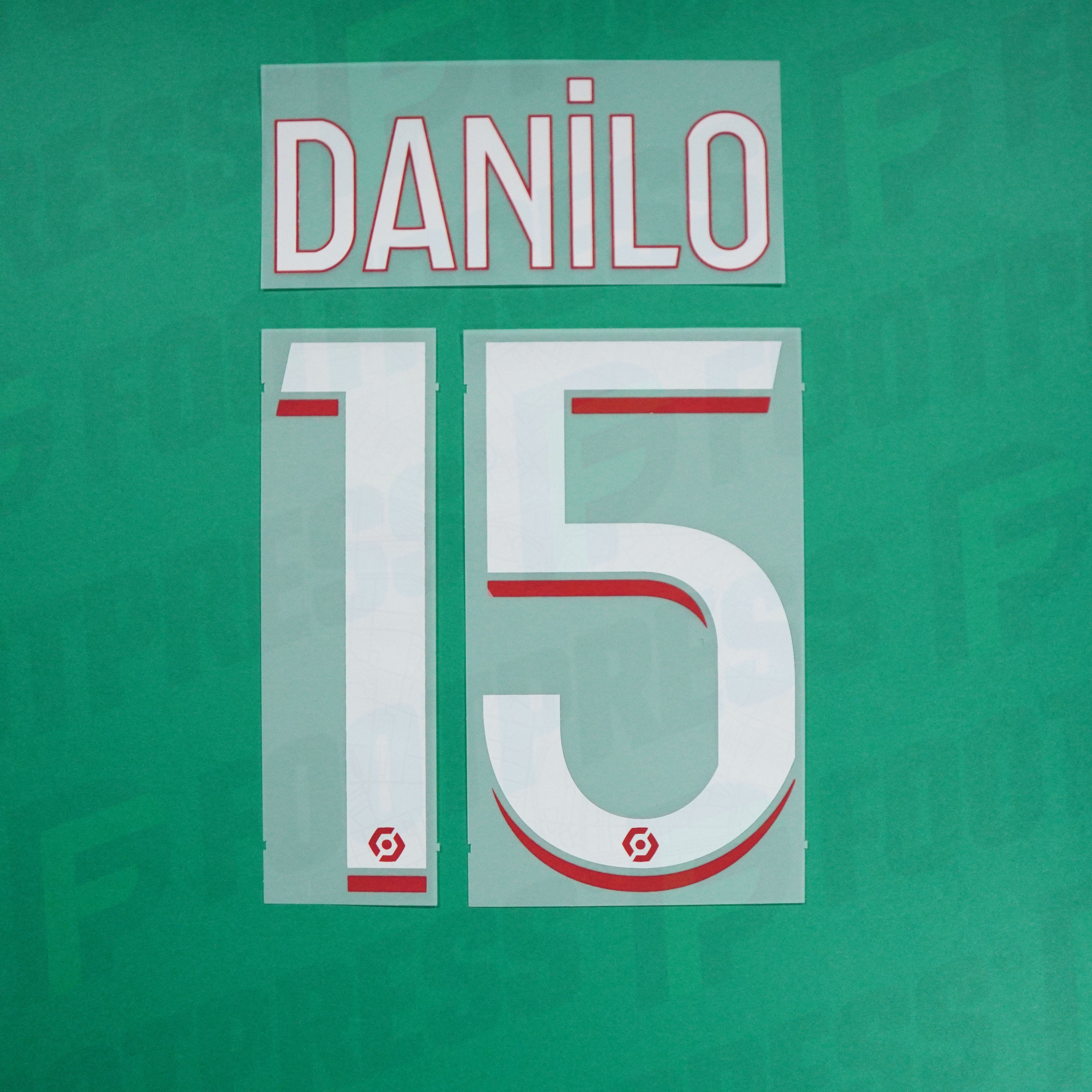 Flocage officiel Danilo N°15 ligue des champions PSG 2023 Flocage officiel Danilo N°15 ligue des champions PSG 2023