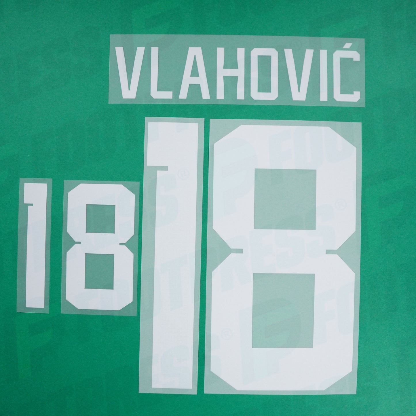 Flocado Oficial - Serbia, Vlahovic, 2022, Local, Blanco