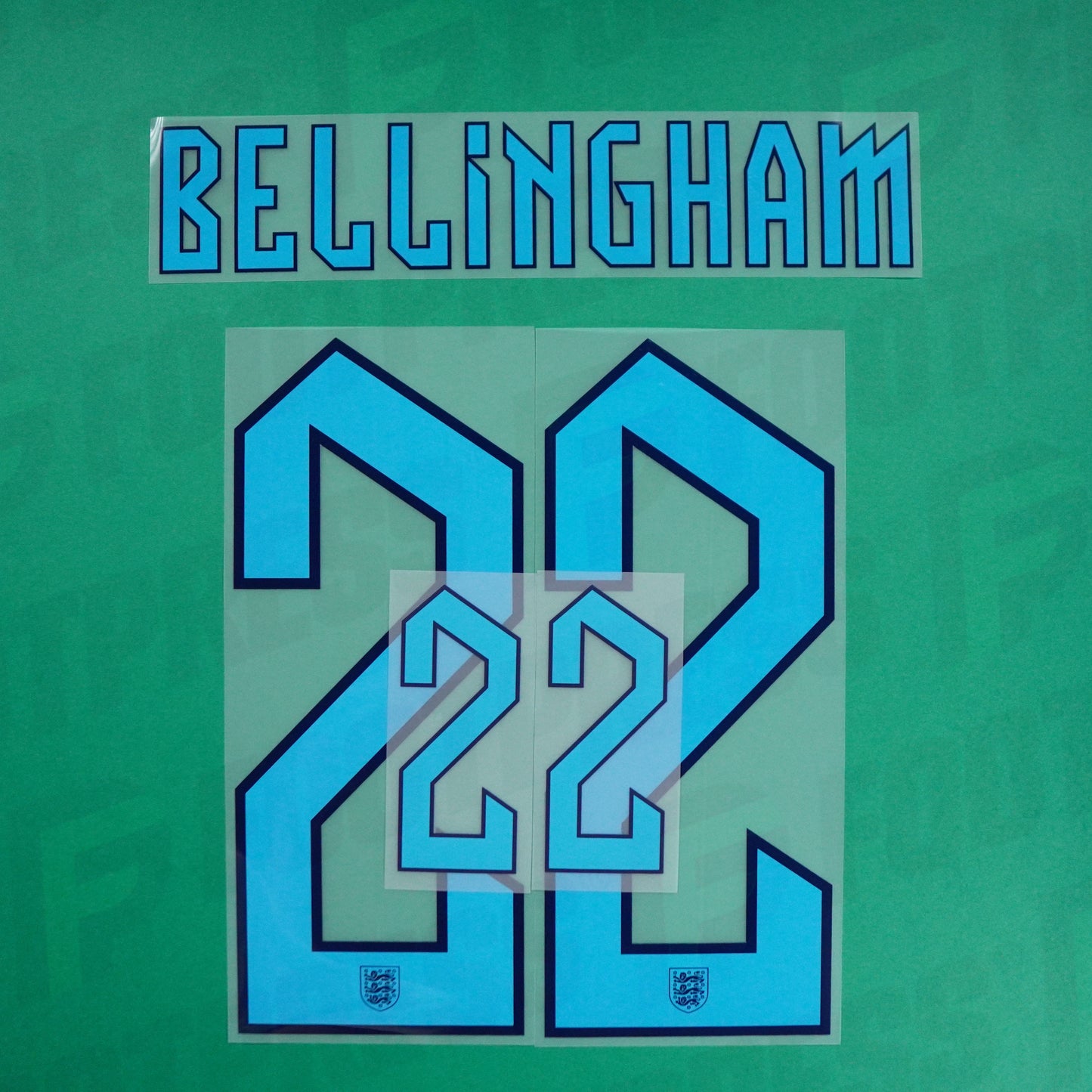 Official Flock - Inglaterra, Bellingham, 2022, Visitante, Azul cielo
