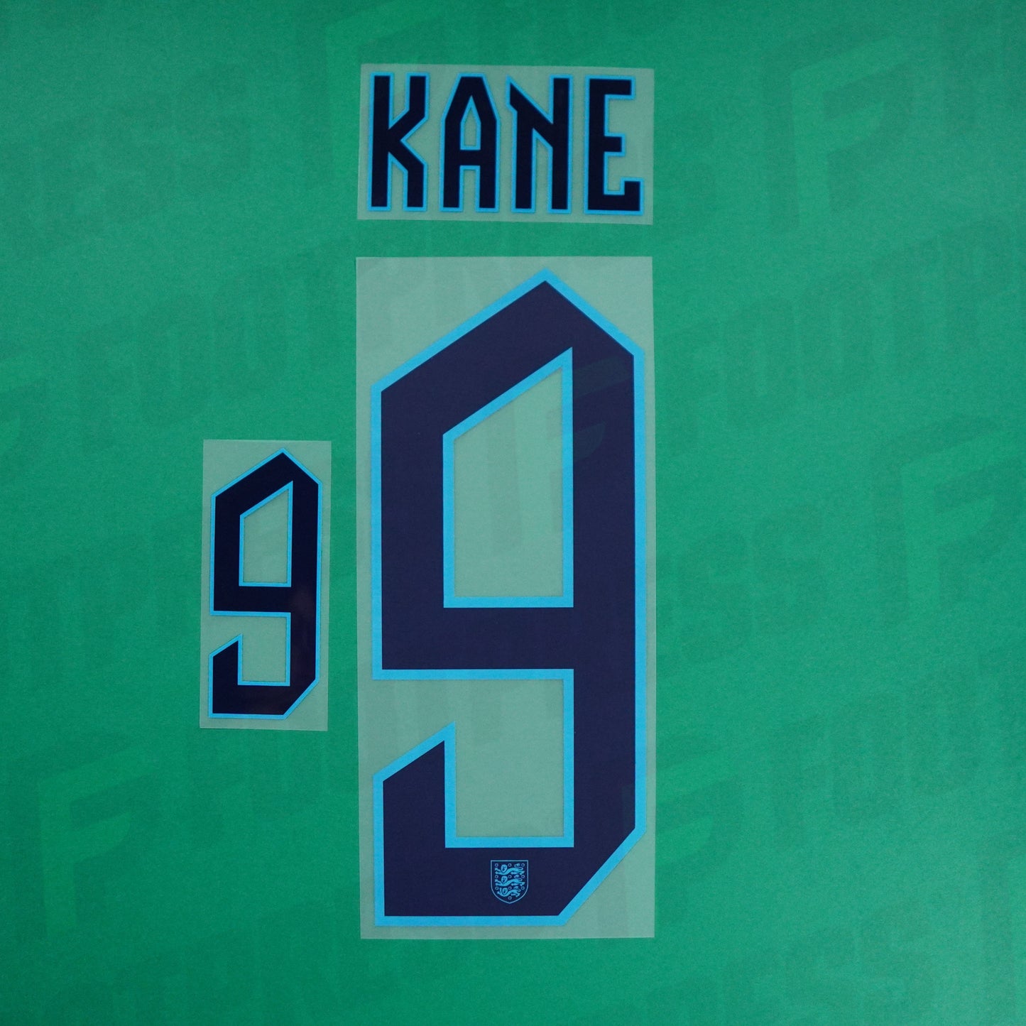 Flocado Oficial - Inglaterra, Kane, 2022, Local, Azul Oscuro