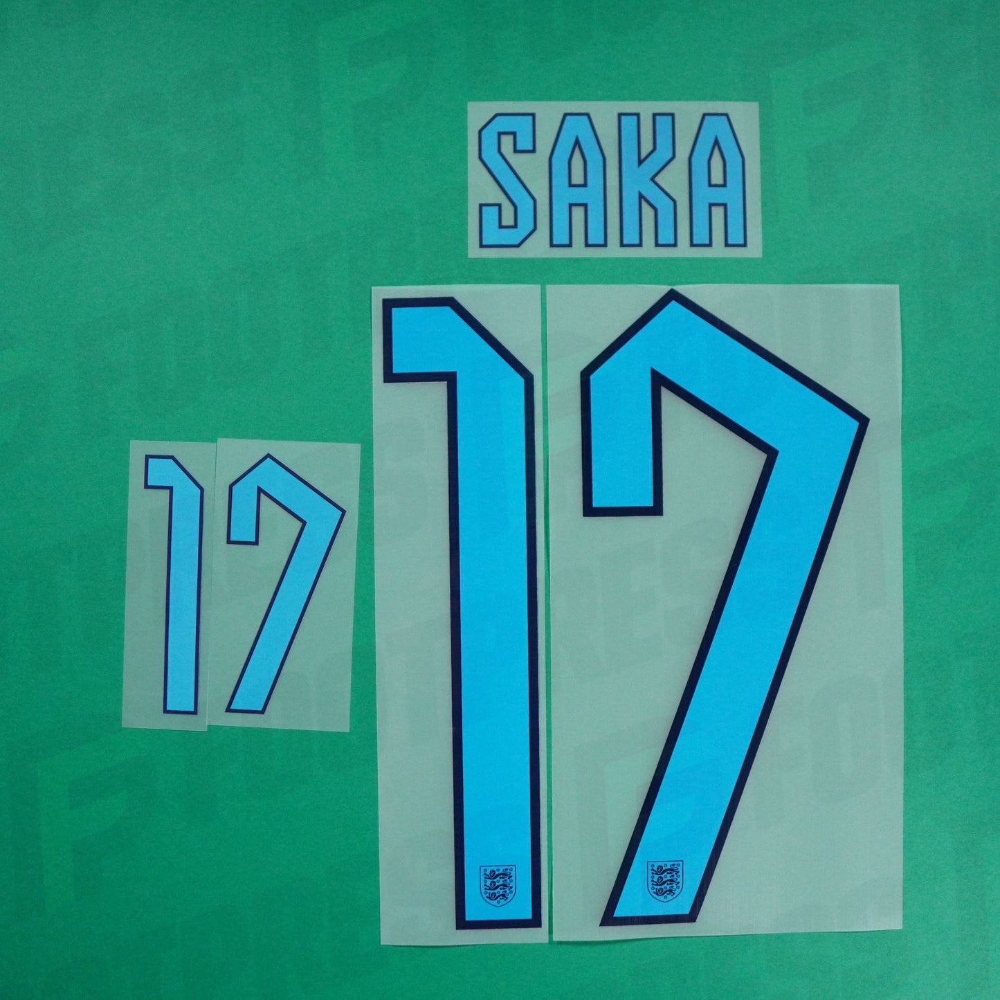 Rebaño Oficial - Inglaterra, Saka, 2022, Visitante, Celeste