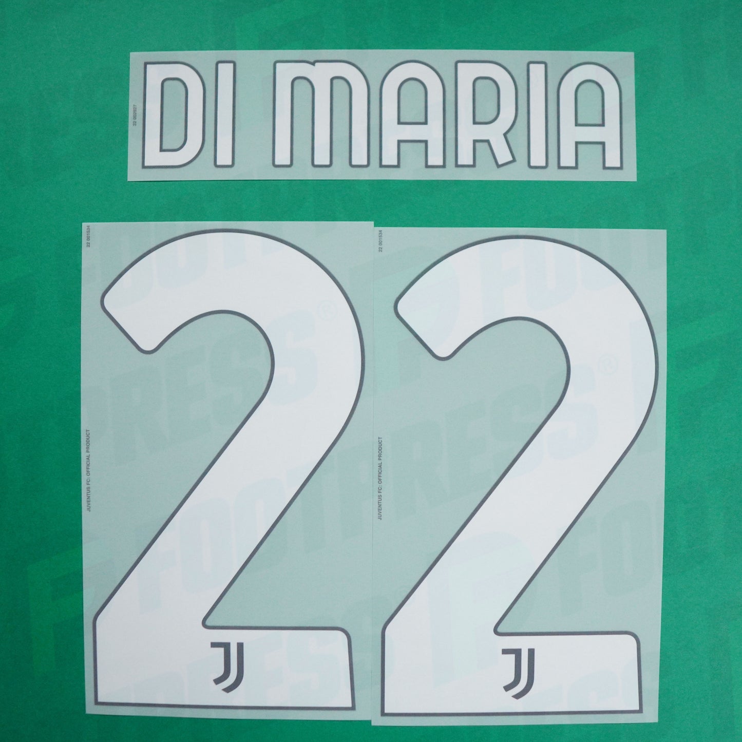Flocage Officiel - Juventus, Di Maria, 2022/2023, Away, Blanc