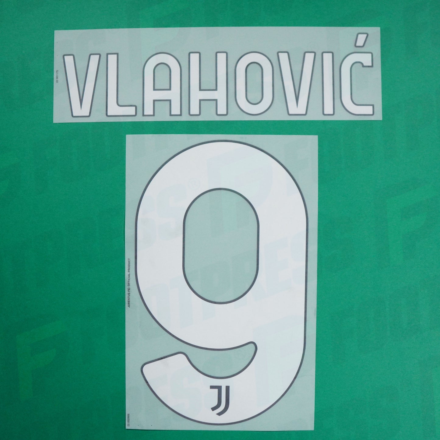 Flocage Officiel - Juventus, Vlahovic, 2022/2023, Away, Blanc