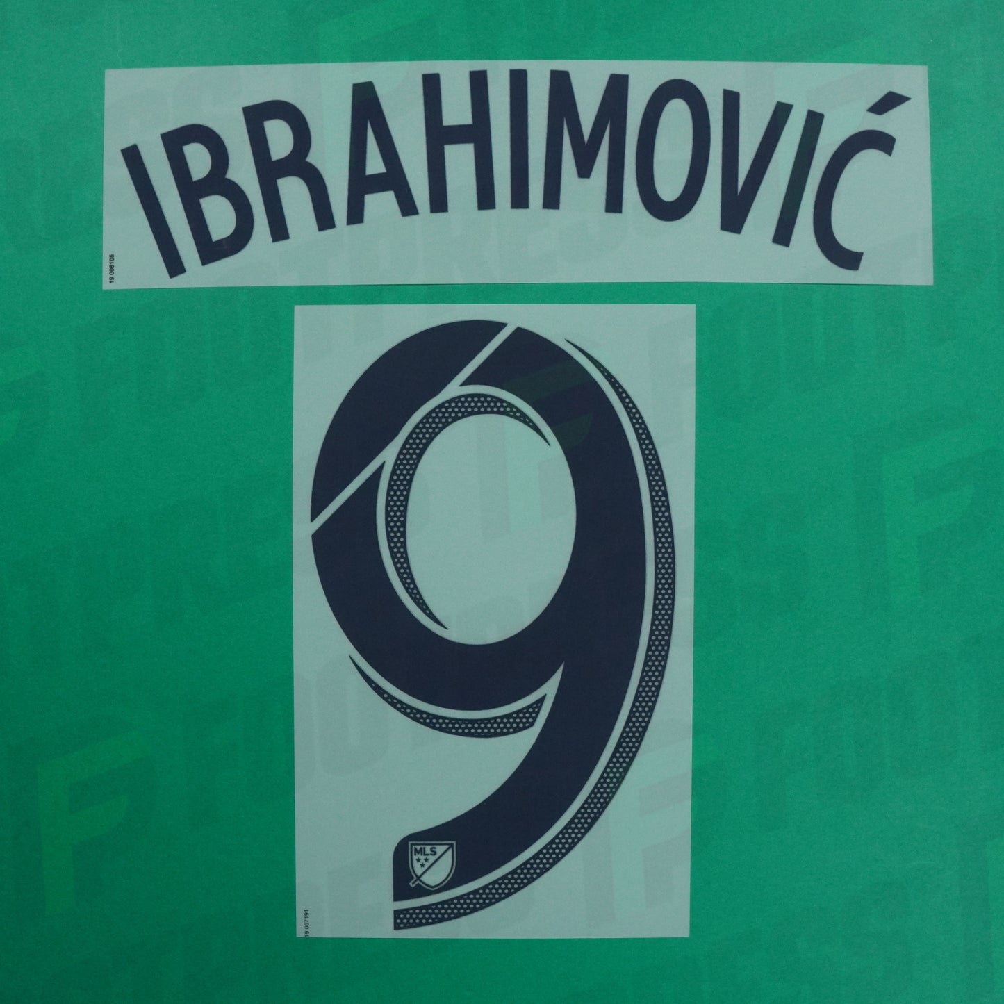 Flocage Officiel - Los Angeles Galaxy, Ibrahimovic, 2015/2020, Home, Bleu foncé