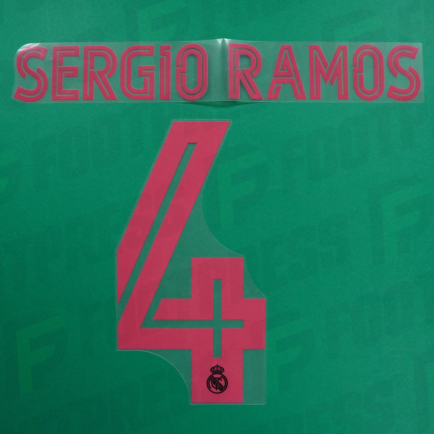 Flocage Officiel - Réal Madrid, Sergio Ramos, 2020/2021, Third, Rose