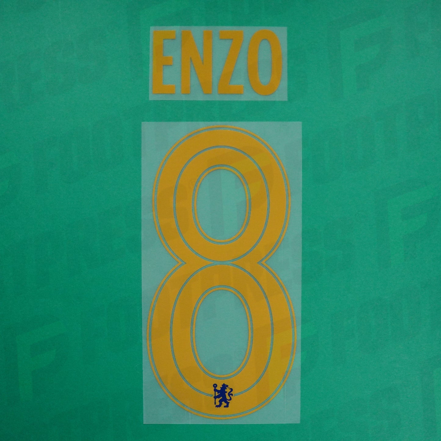 Flocage officiel - Chelsea, Enzo Fernandez, 2023/2024, Home Europe, Doré