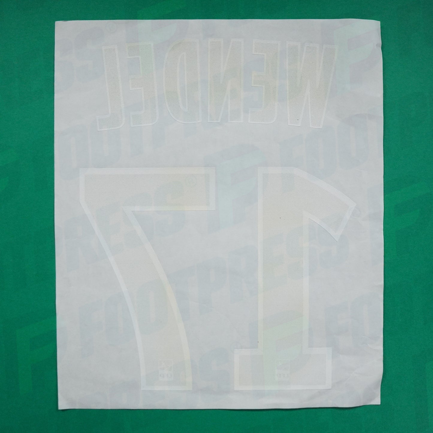 Flocage Officiel - Wendel, Girondins de Bordeaux, 2010/2011, Away, Bleu foncé/Blanc