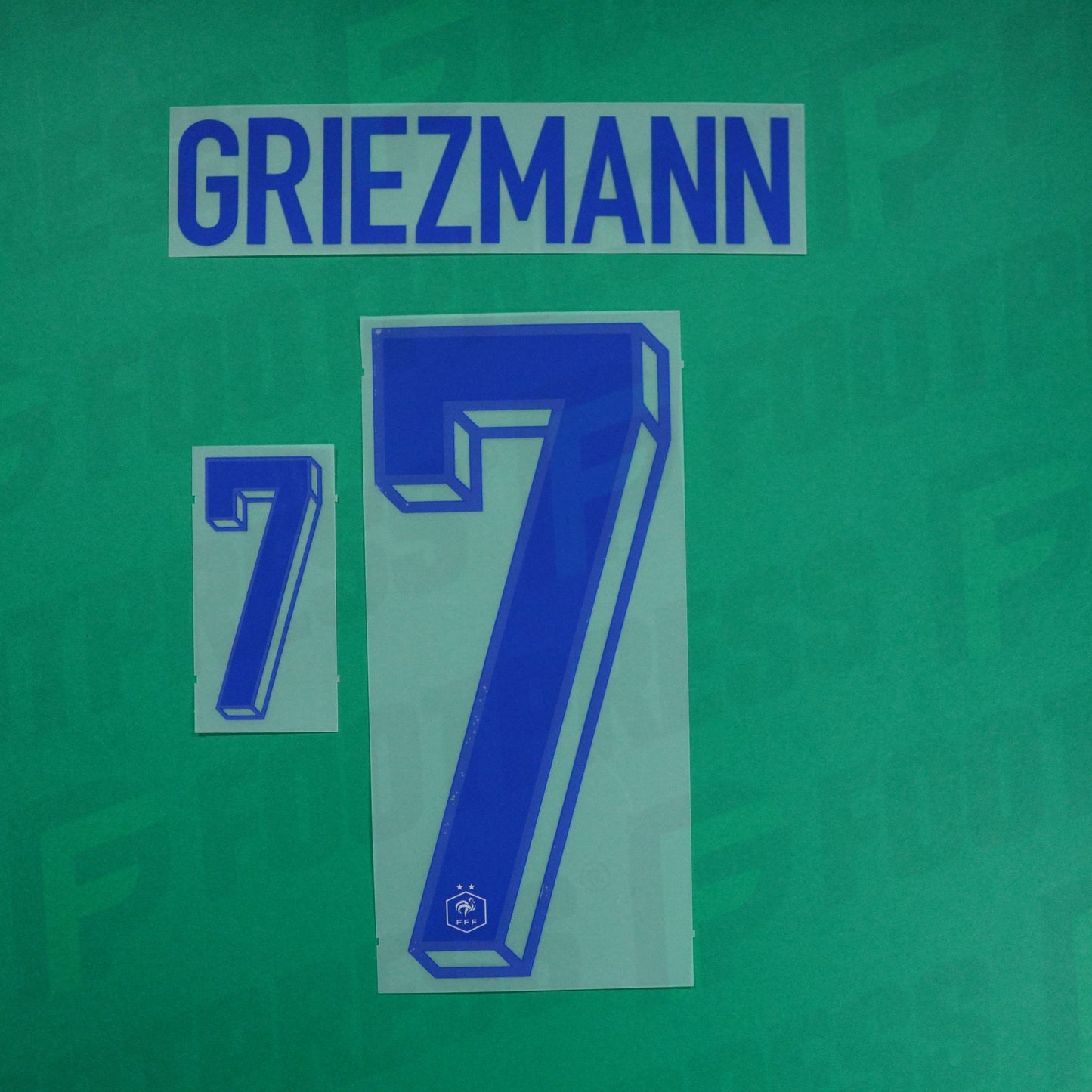 Flocage Officiel - France, Griezmann, 2024, Away, Bleu