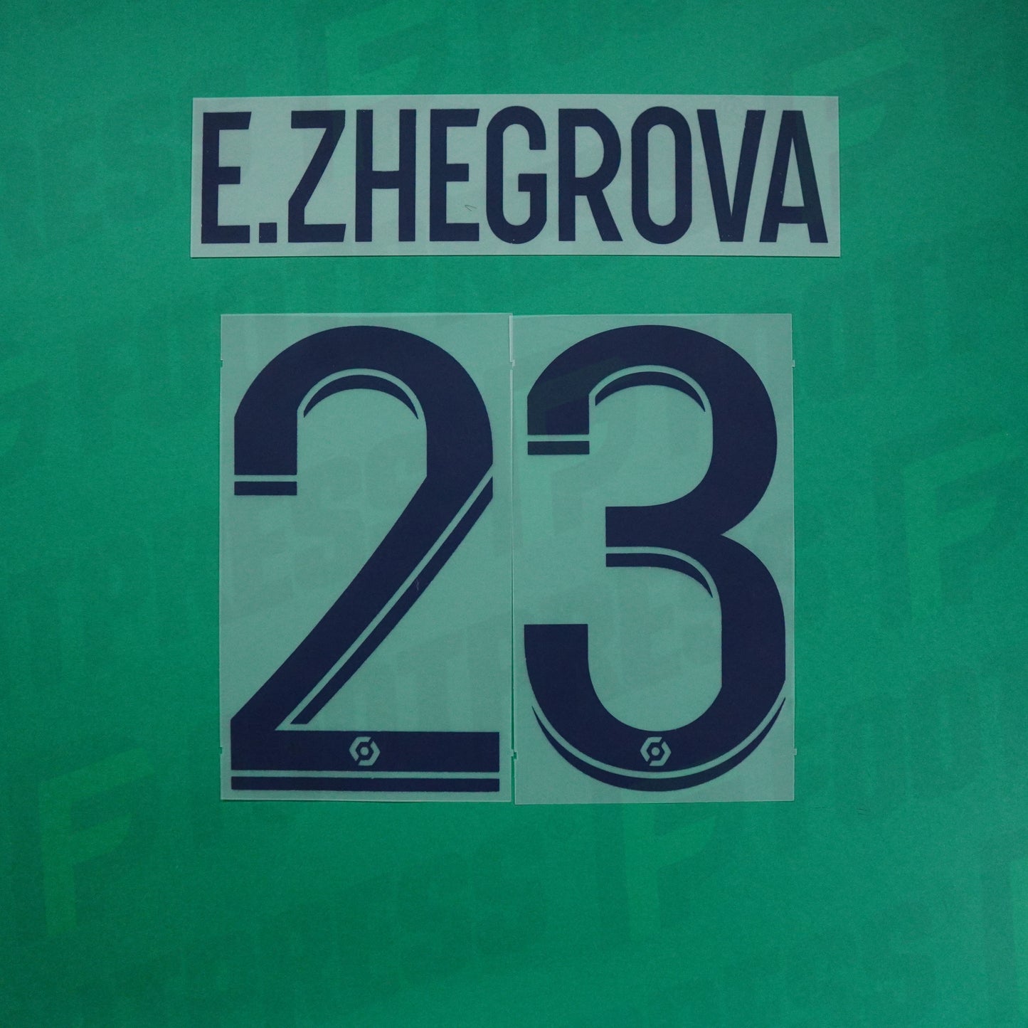 Flocage Officiel - Lille OSC, Zhegrova, 2023/2024, Away, Bleu Foncé