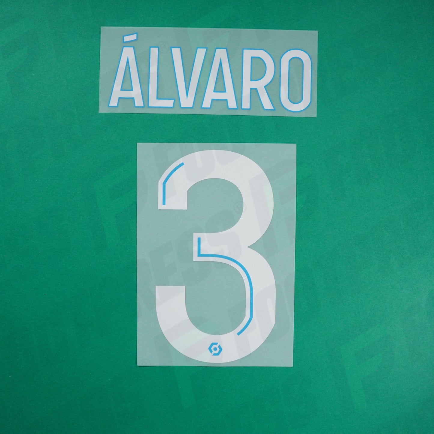 Flocage Officiel - Olympique de Marseille, Álvaro González, 2021/2022, Away/Third, Blanc