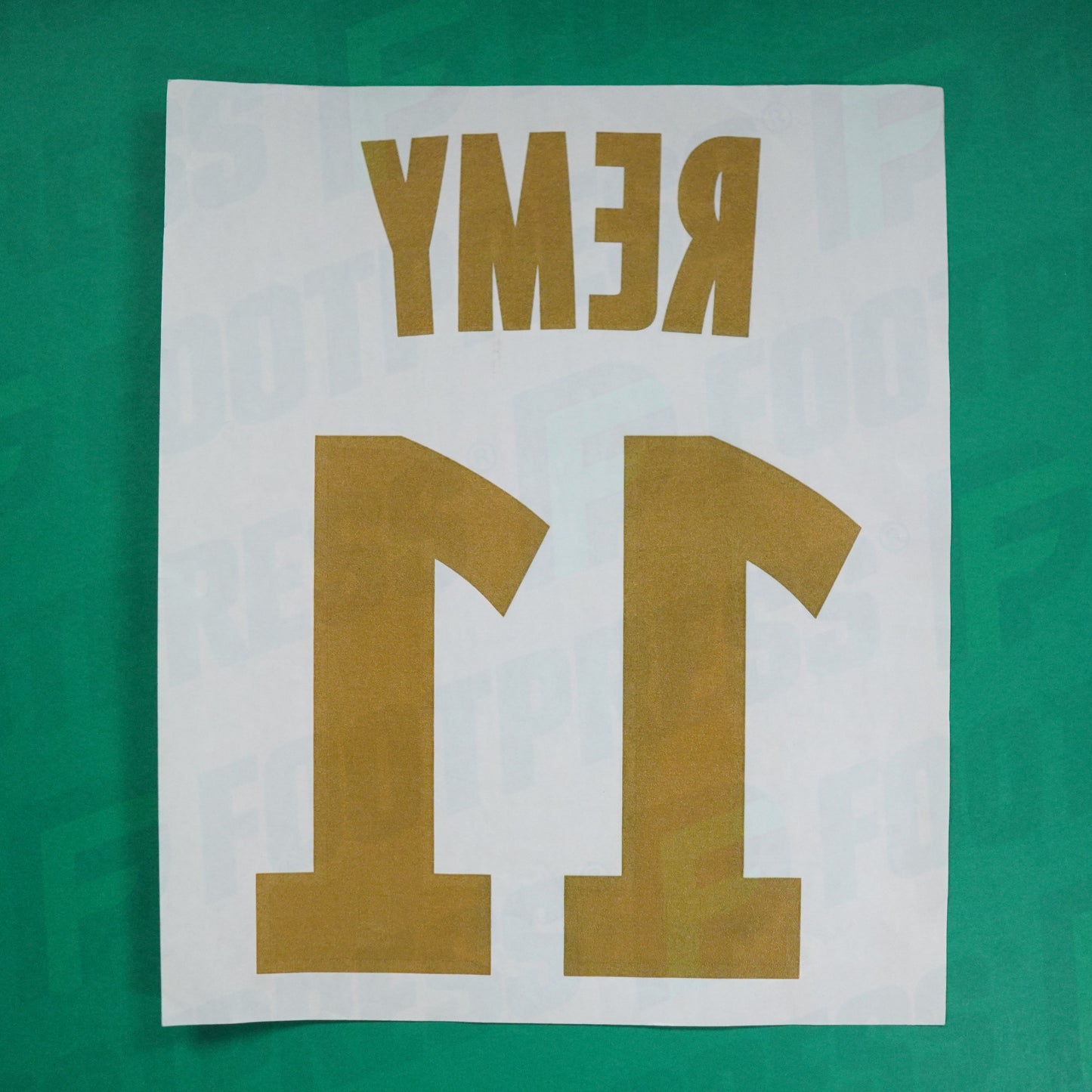 Flocage Officiel - Olympique de Marseille, Rémy, 2012/2013, Home, Bleu/Doré