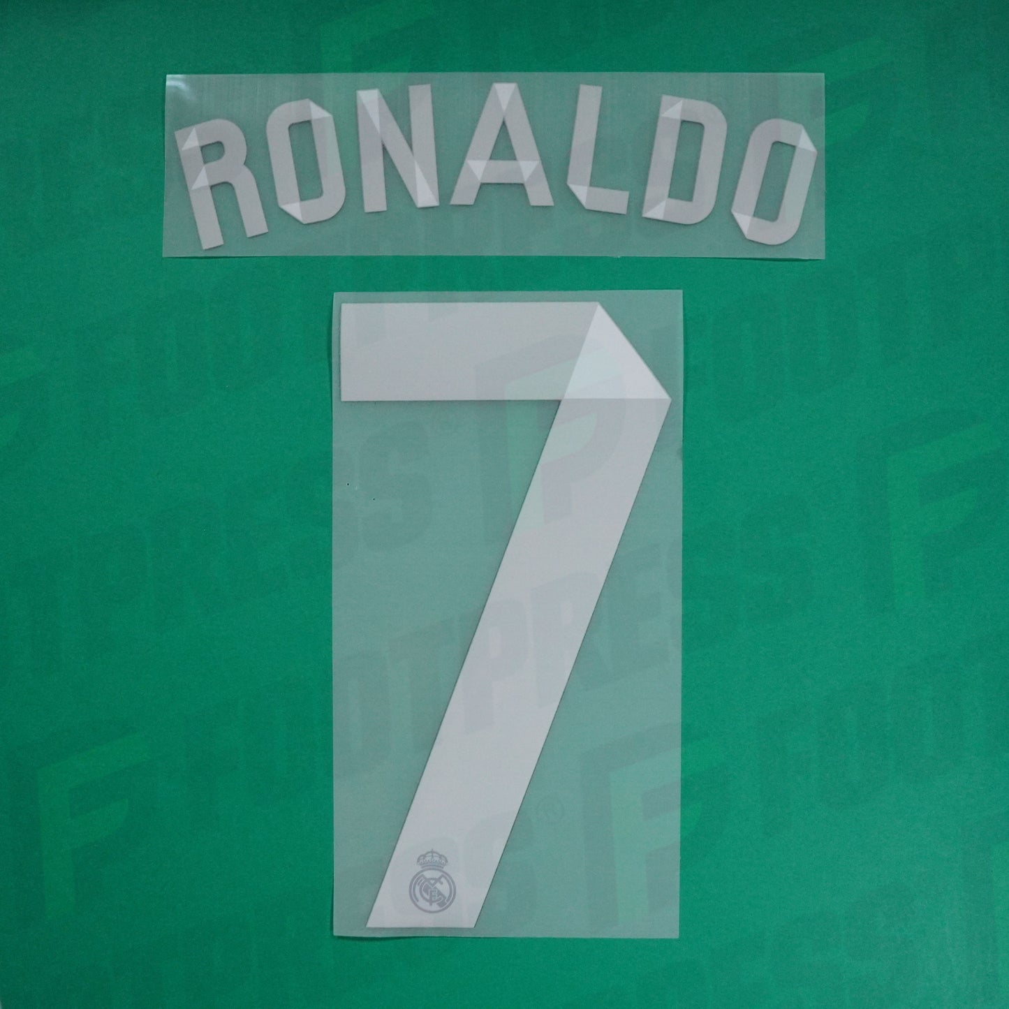 Flocage Officiel - Real Madrid, Ronaldo, 2014/2015, Away, Blanc