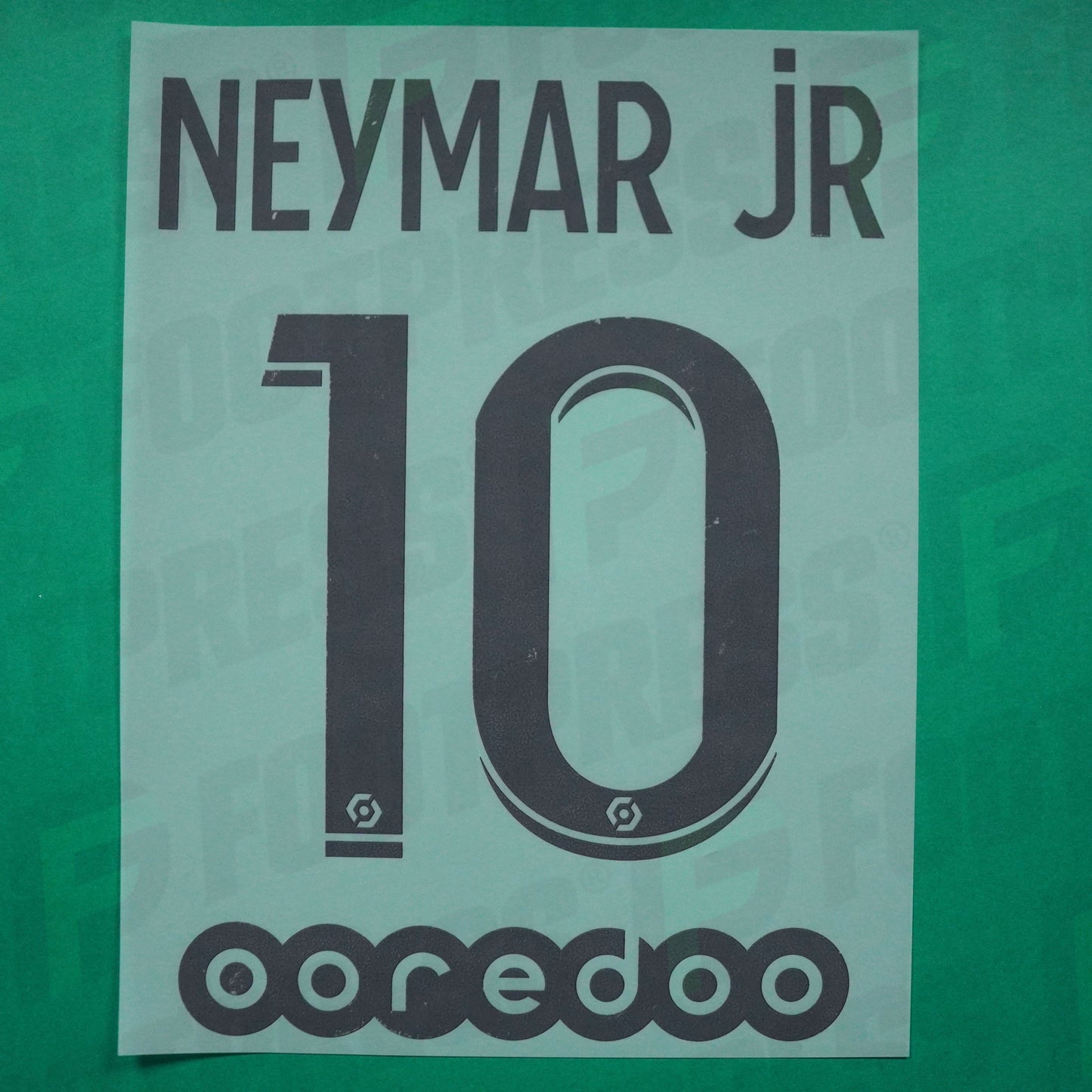 Flocage Officiel - Paris Saint- Germain, Neymar JR, 2020/2021, Fourth, Noir