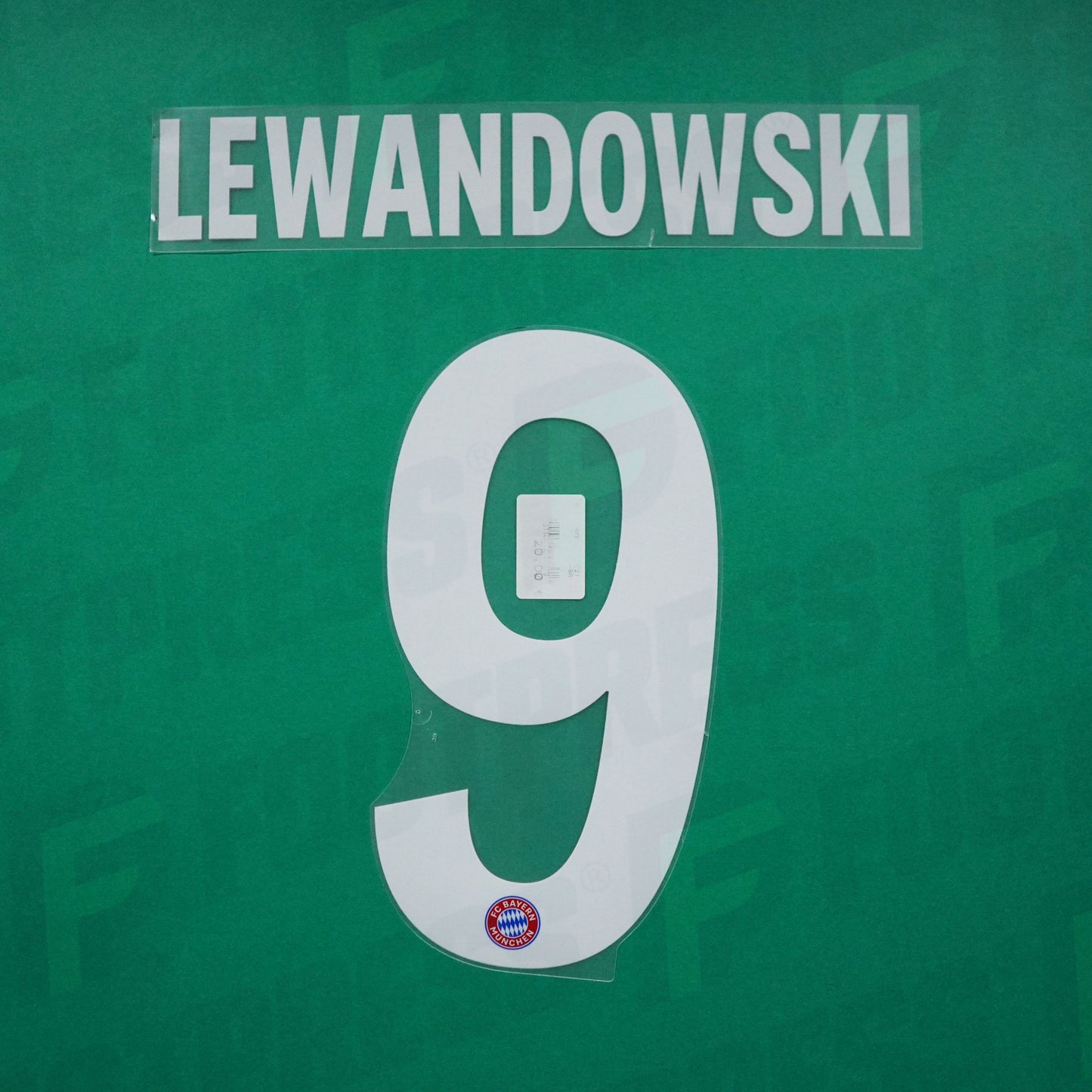 Flocage Officiel - Bayern Munich, Lewandowski, 2020/2021, Home, Blanc