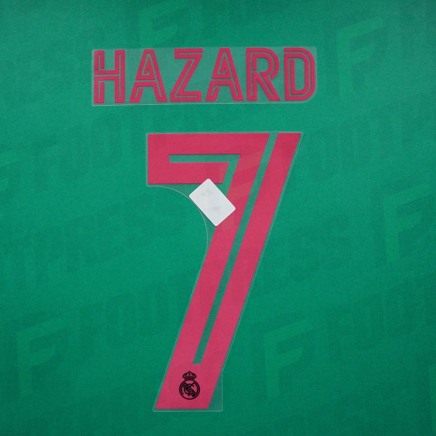 Flocage Officiel - Real Madrid, Hazard, 2020/2021, Away, Rose