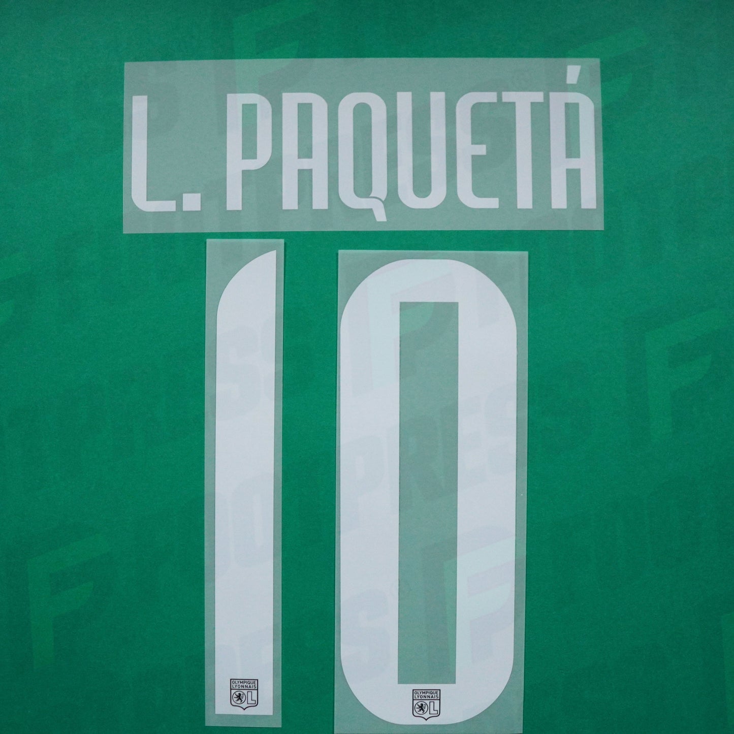 Flocage Officiel - Olympique Lyonnais, Lucas Paqueta, 2021/2022, Third, Blanc