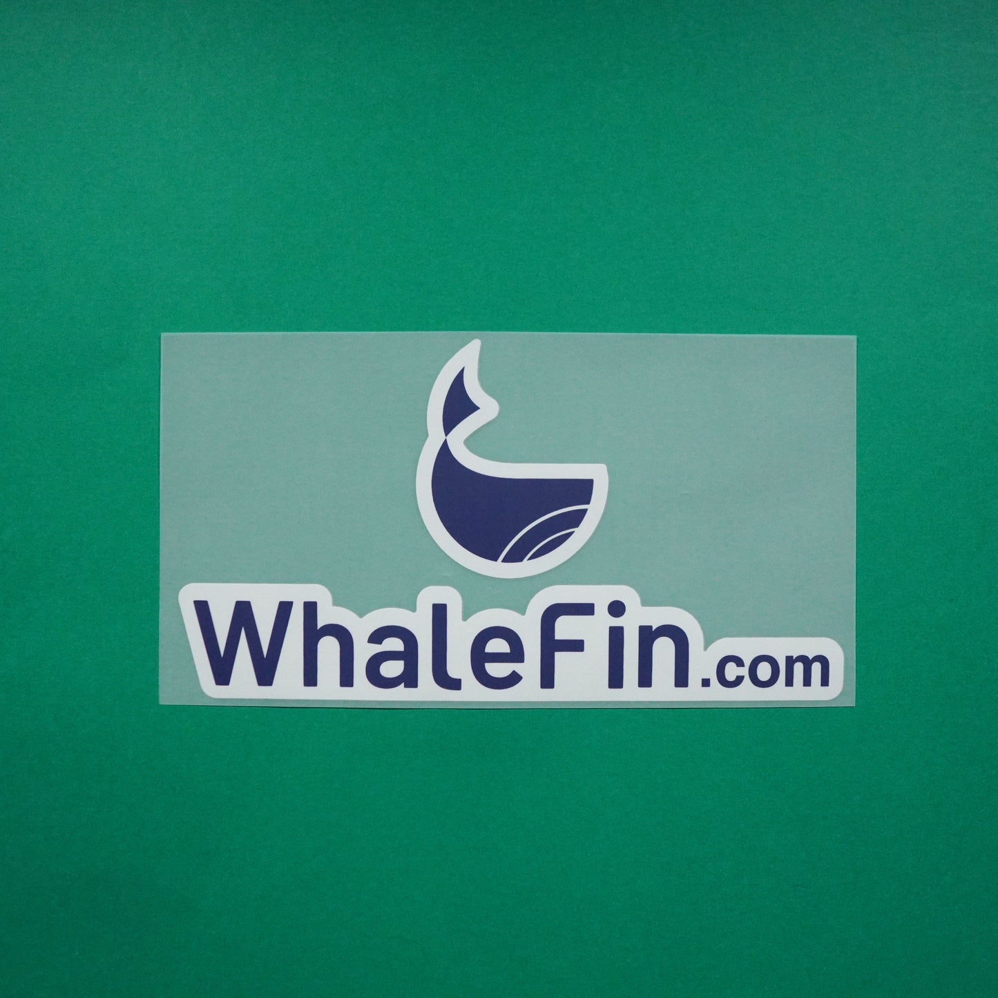 Flocage Officiel - Sponsor, WhaleFin.com, Bleu