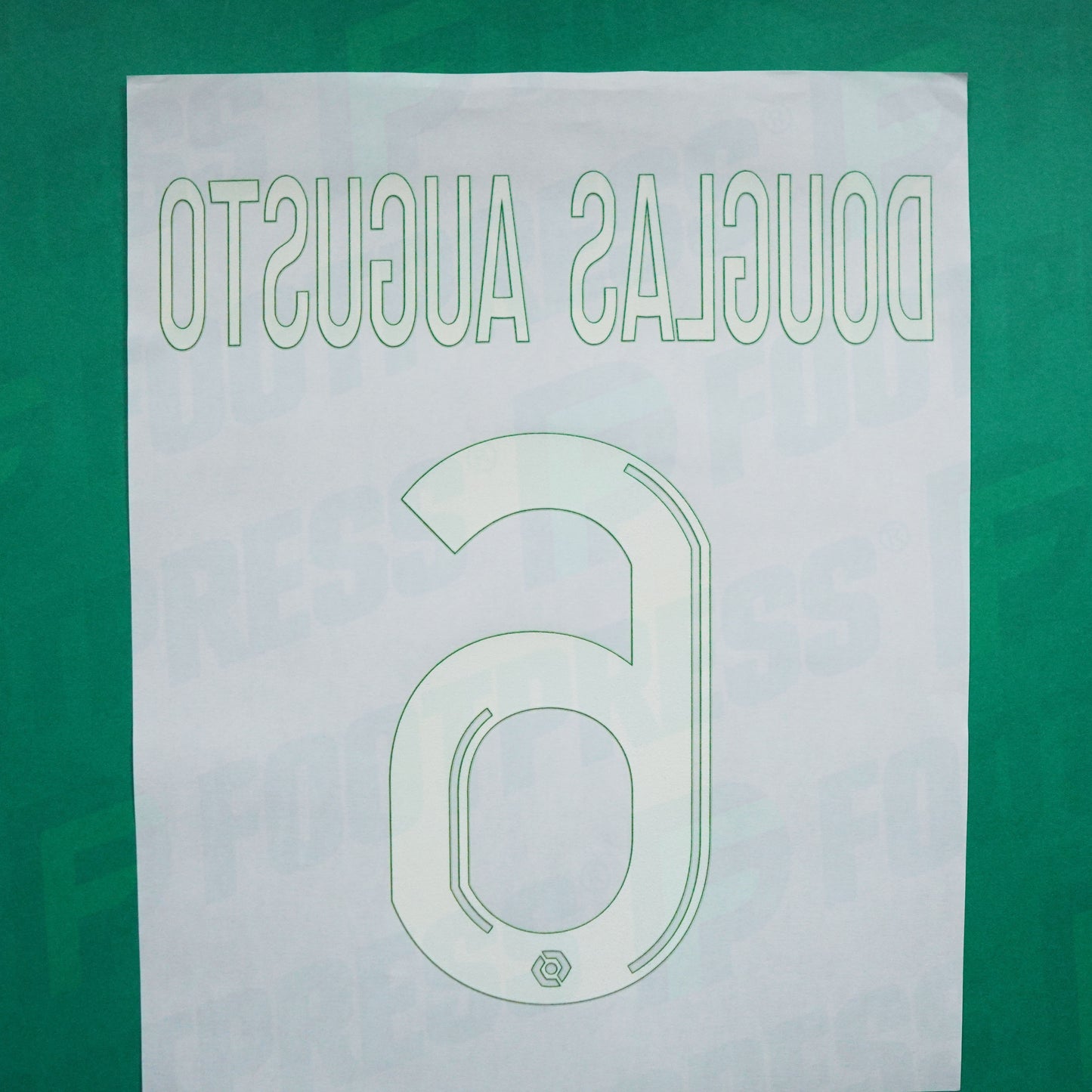 Flocage Officiel - FC Nantes, Douglas Augusto, 2023/2024, Home, Vert