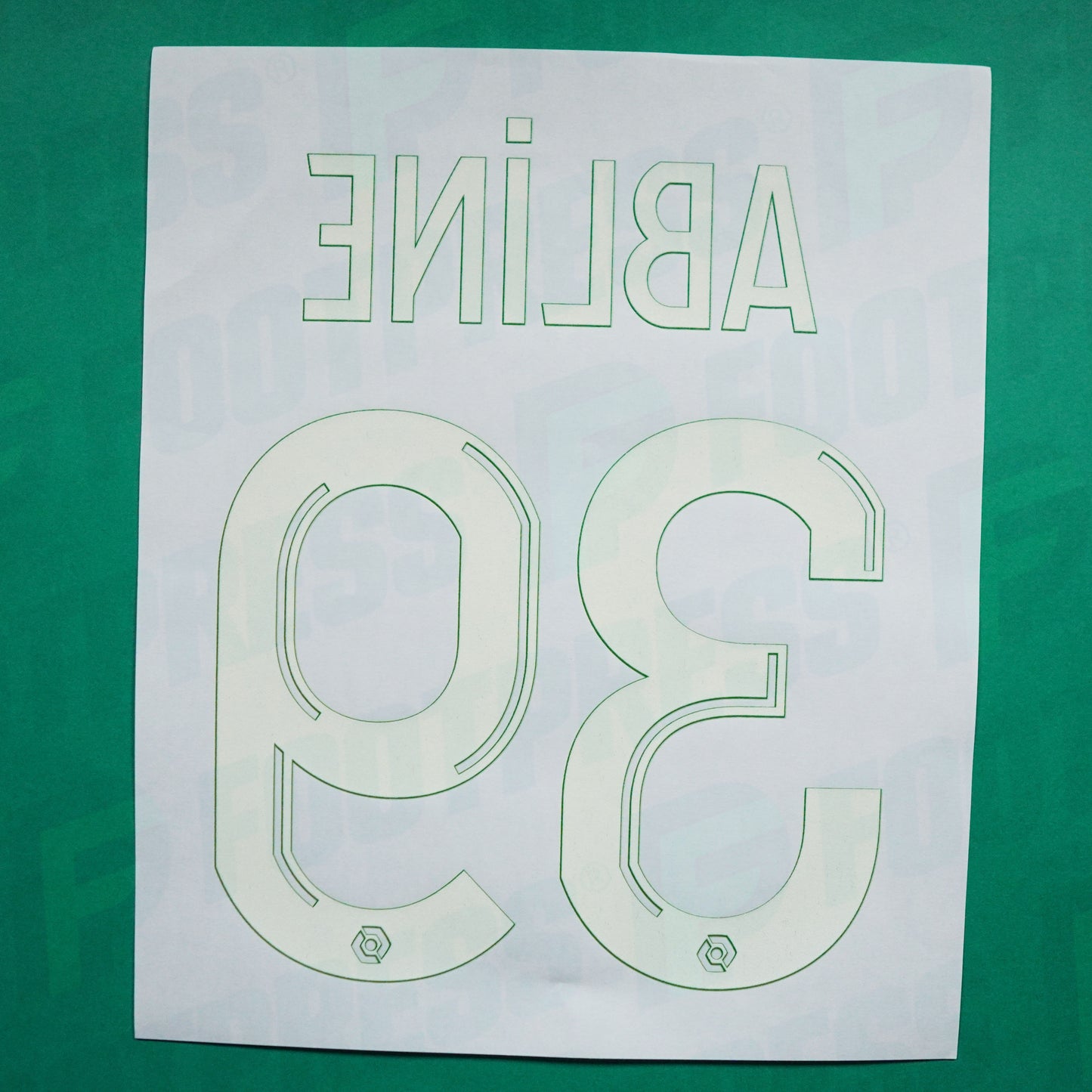 Flocage Officiel - FC Nantes, Abline, 2023/2024, Home, Vert