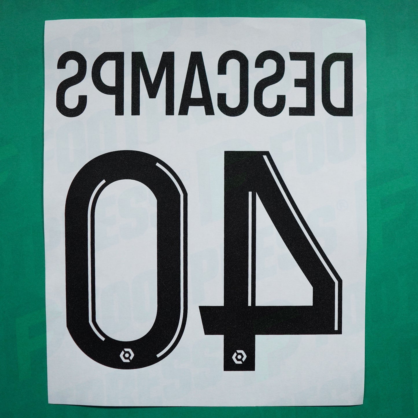 Flocage Officiel - FC Nantes, Descamps, 2021/2022 2022/2023 2023/2024, Gardien, Noir